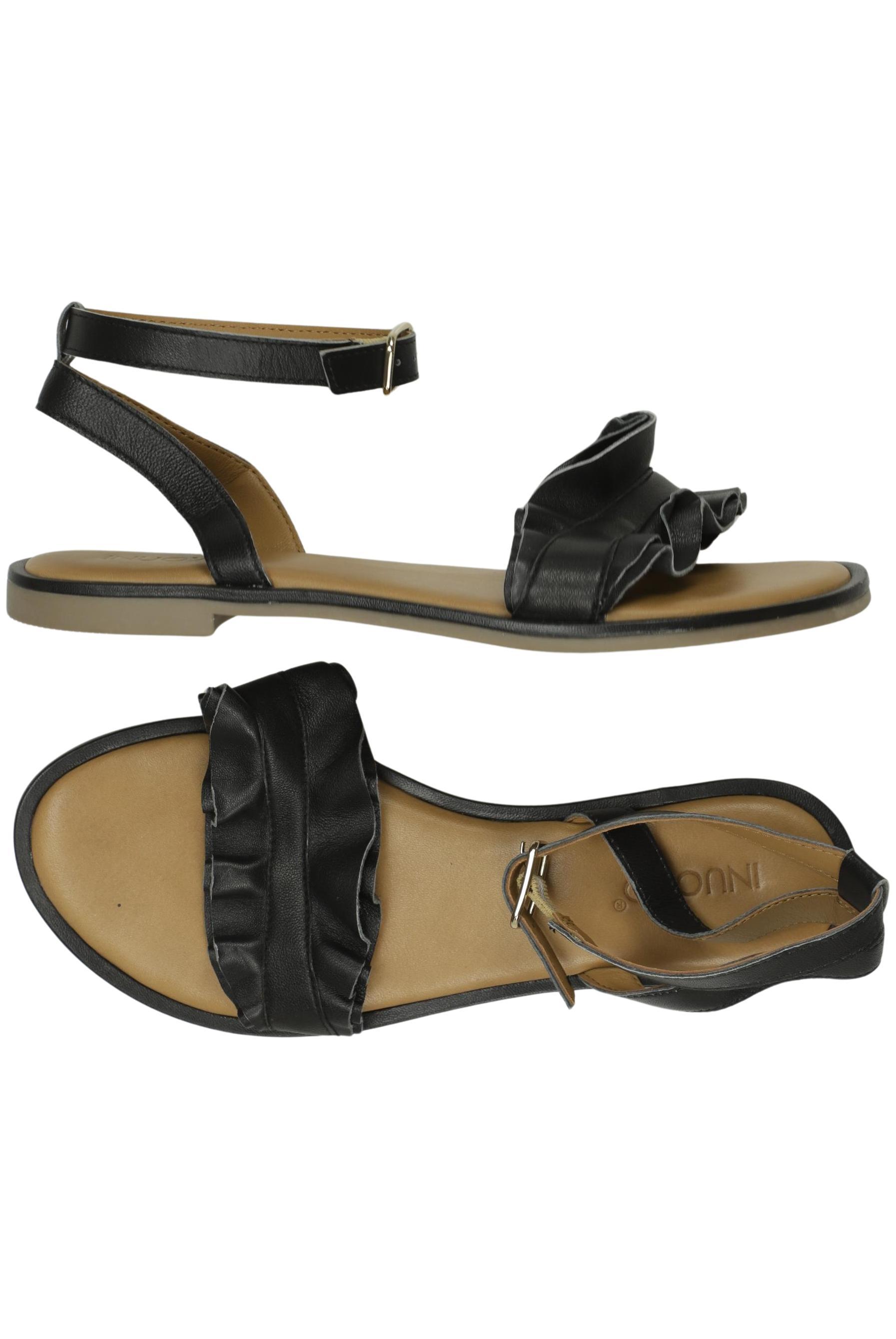 

Inuovo Damen Sandale, schwarz, Gr. 38