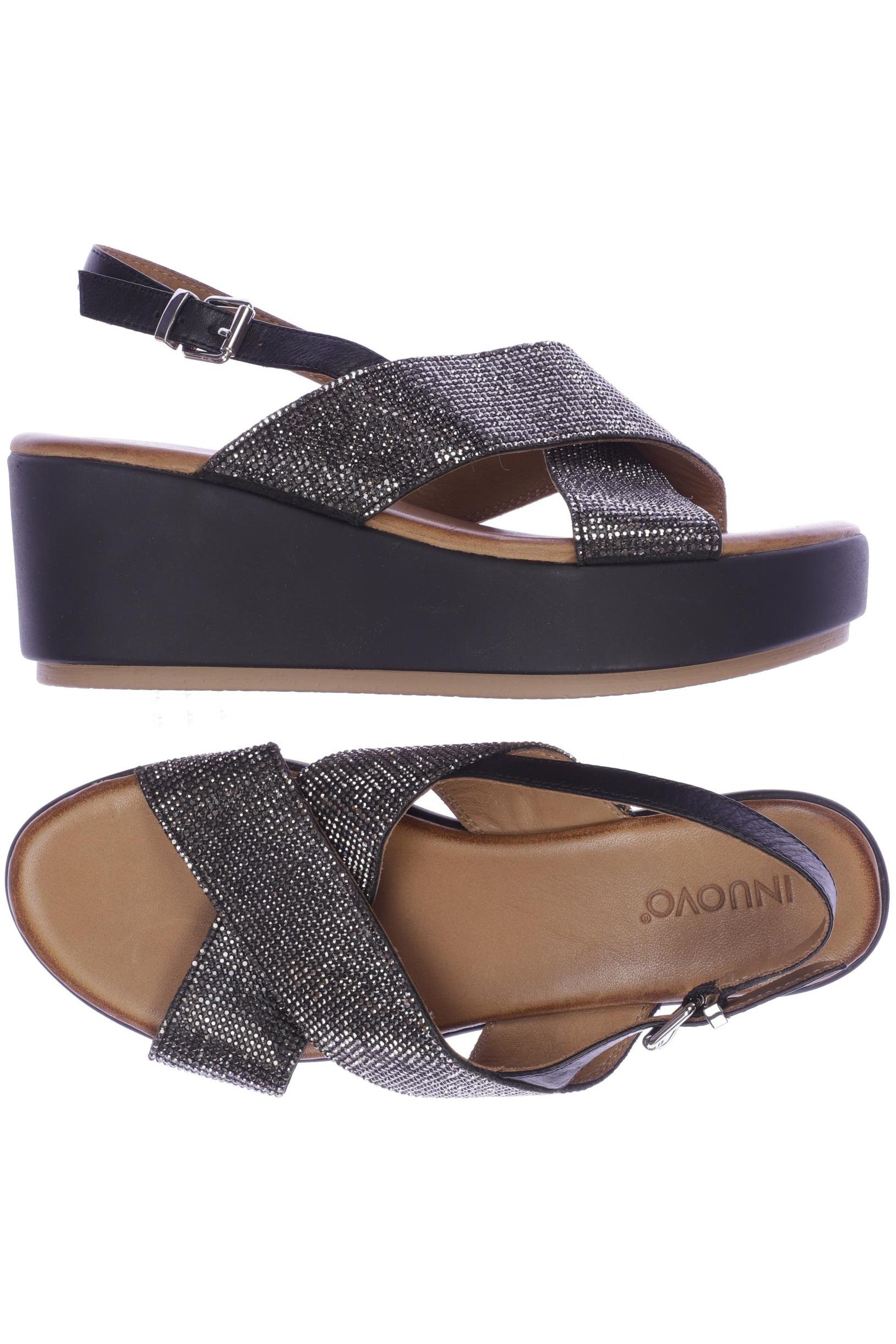 

Inuovo Damen Sandale, schwarz, Gr. 39