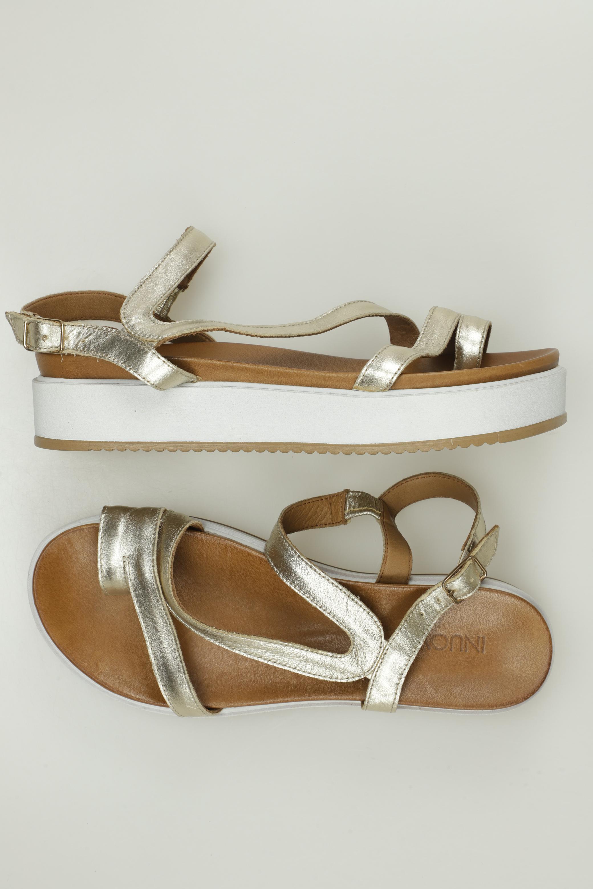 

Inuovo Damen Sandale, gold, Gr. 38