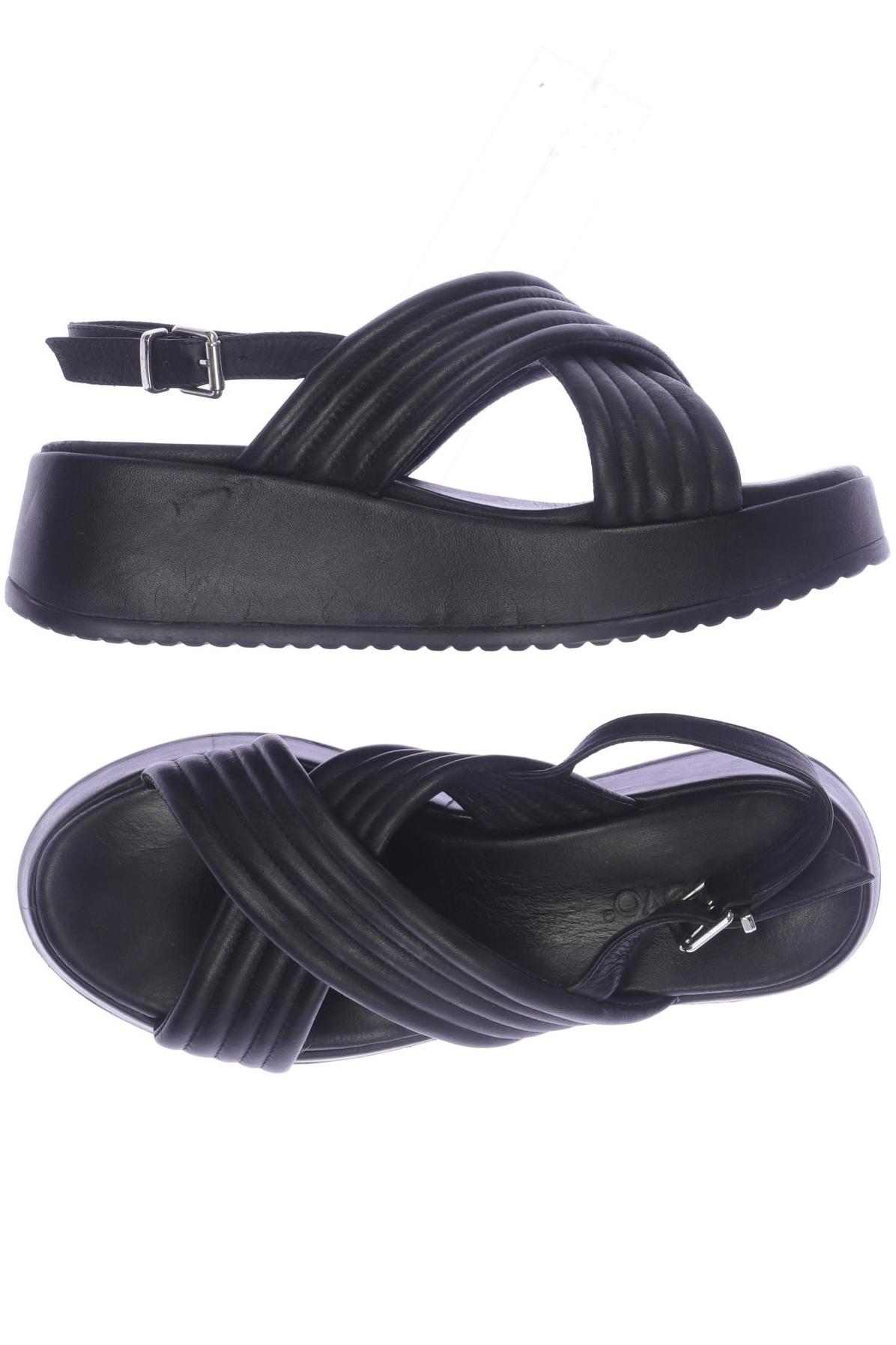 

Inuovo Damen Sandale, schwarz, Gr. 38