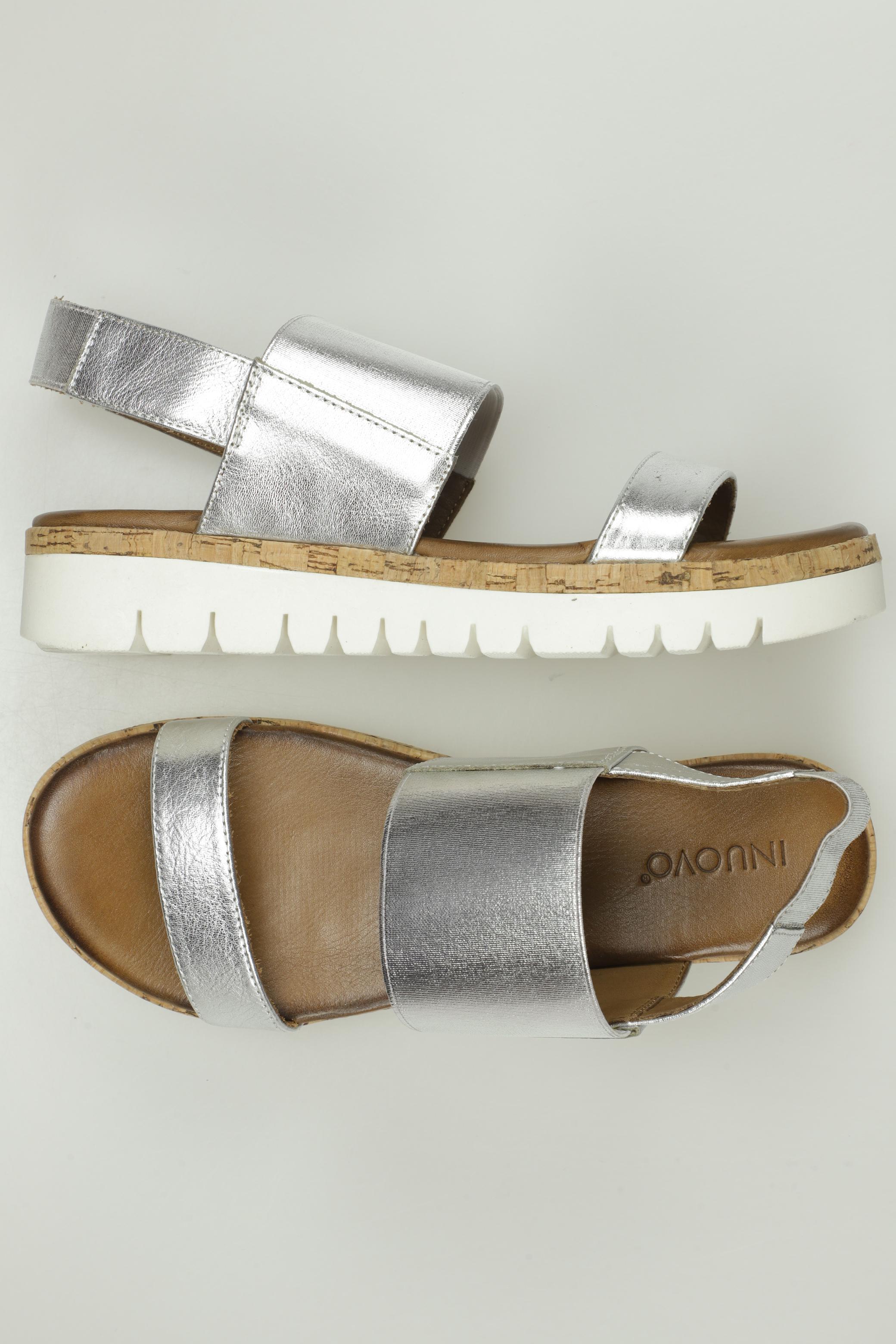

Inuovo Damen Sandale, silber, Gr. 39