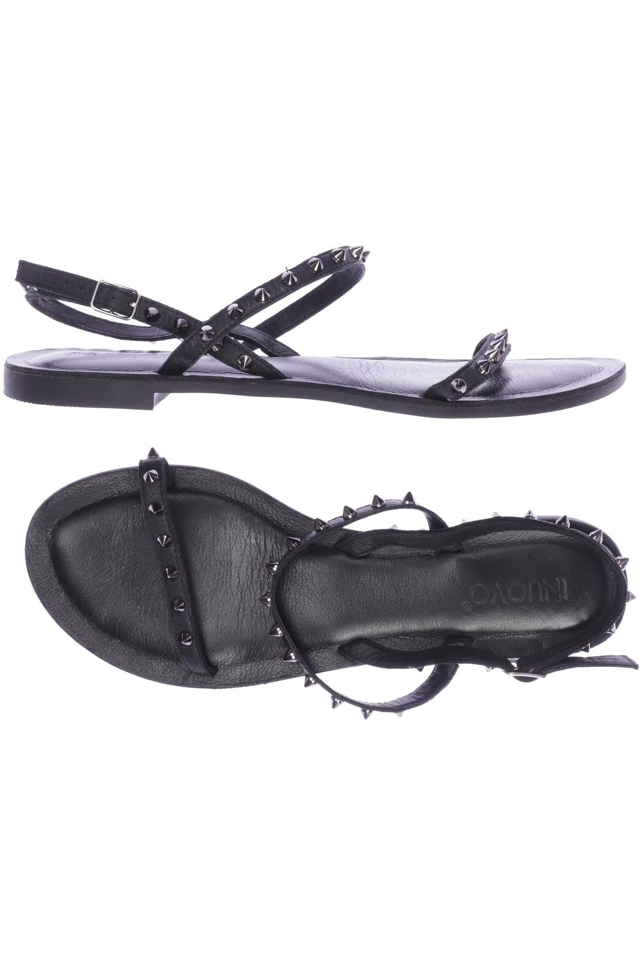 

Inuovo Damen Sandale, schwarz, Gr. 39