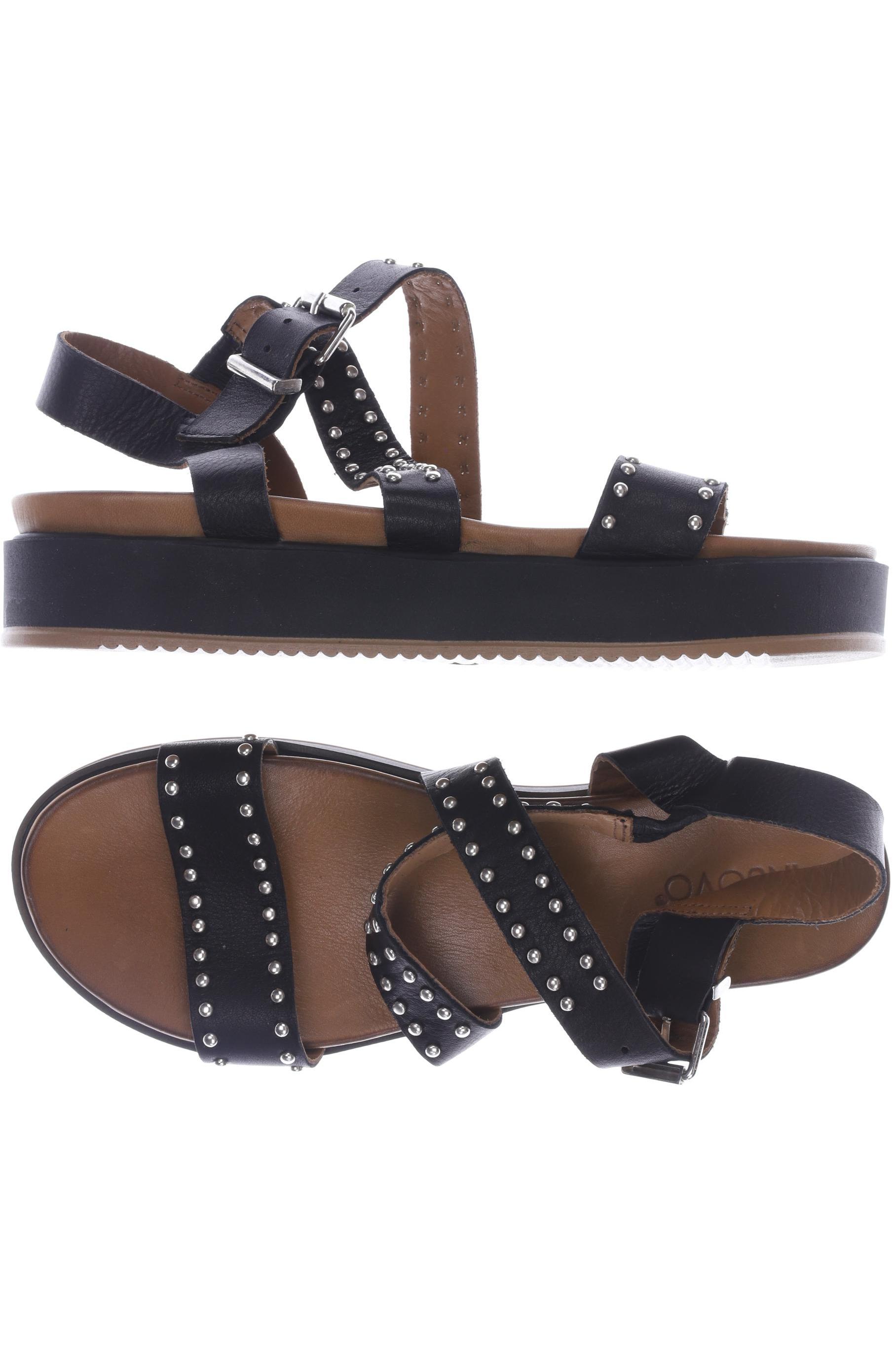 

INUOVO Damen Sandale, schwarz