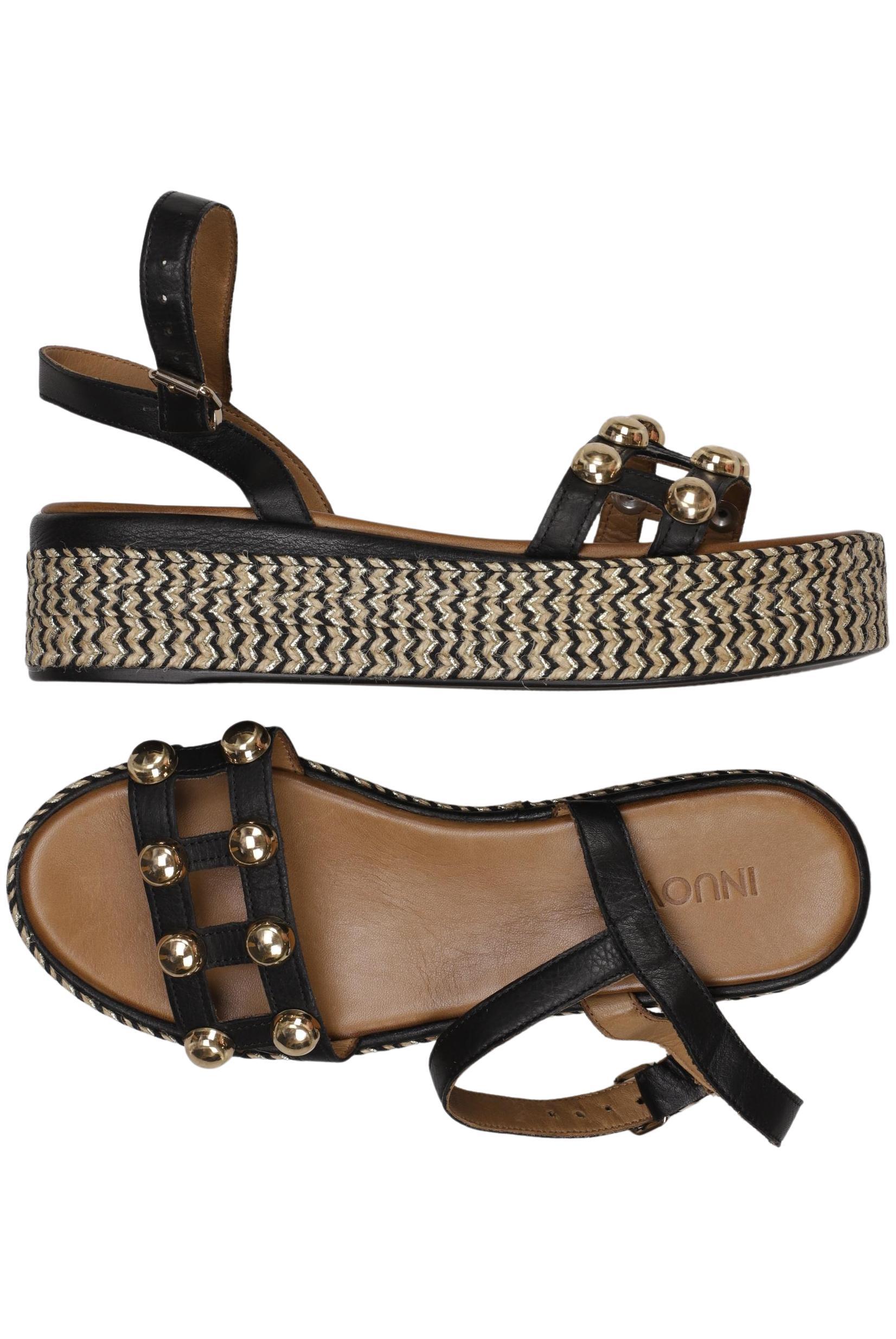 

Inuovo Damen Sandale, schwarz, Gr. 39