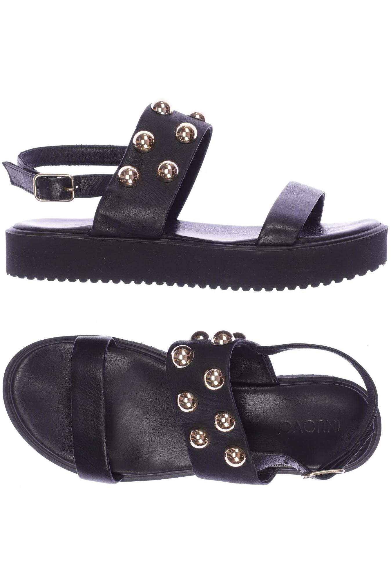 

Inuovo Damen Sandale, schwarz, Gr. 39