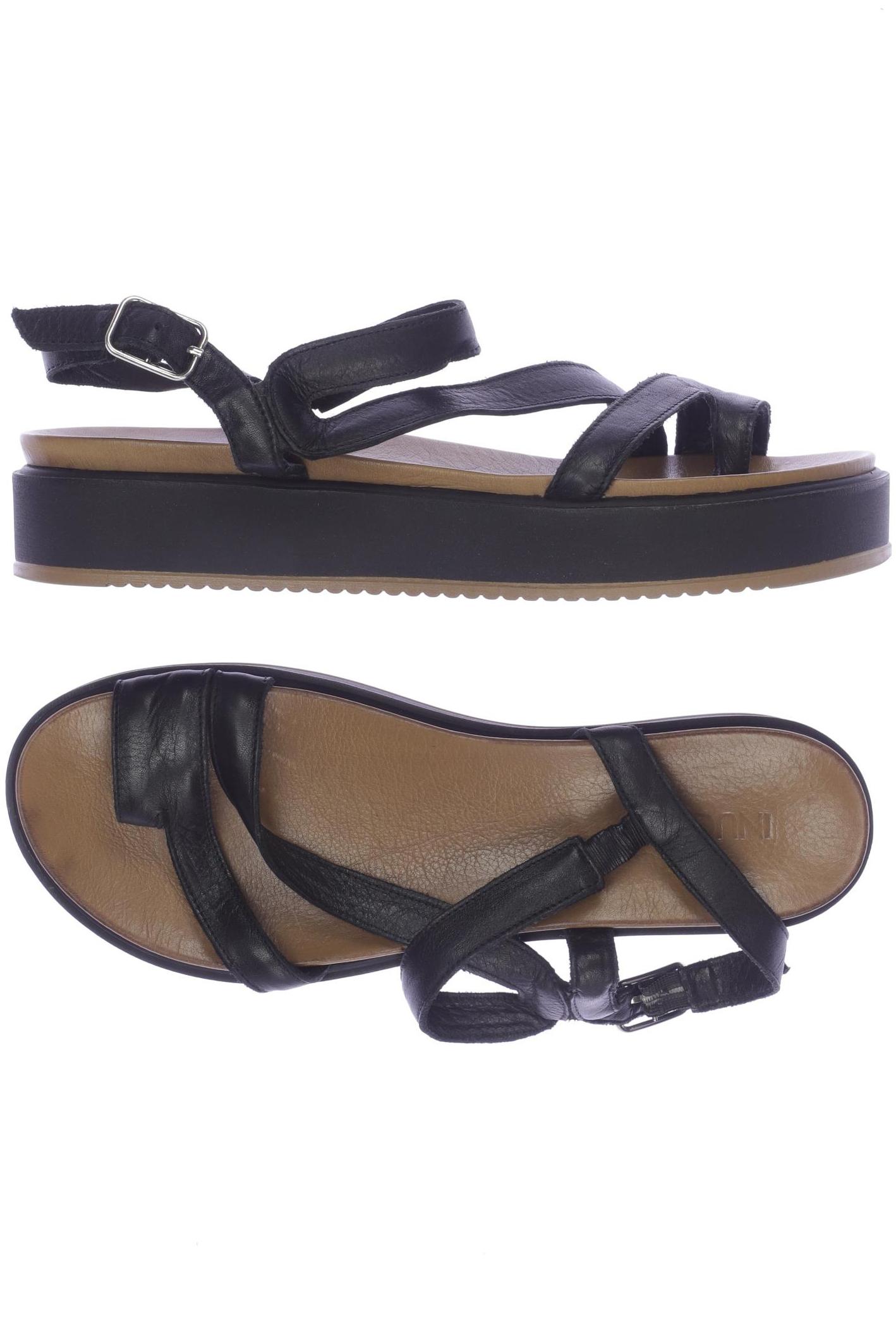 

Inuovo Damen Sandale, schwarz, Gr. 40