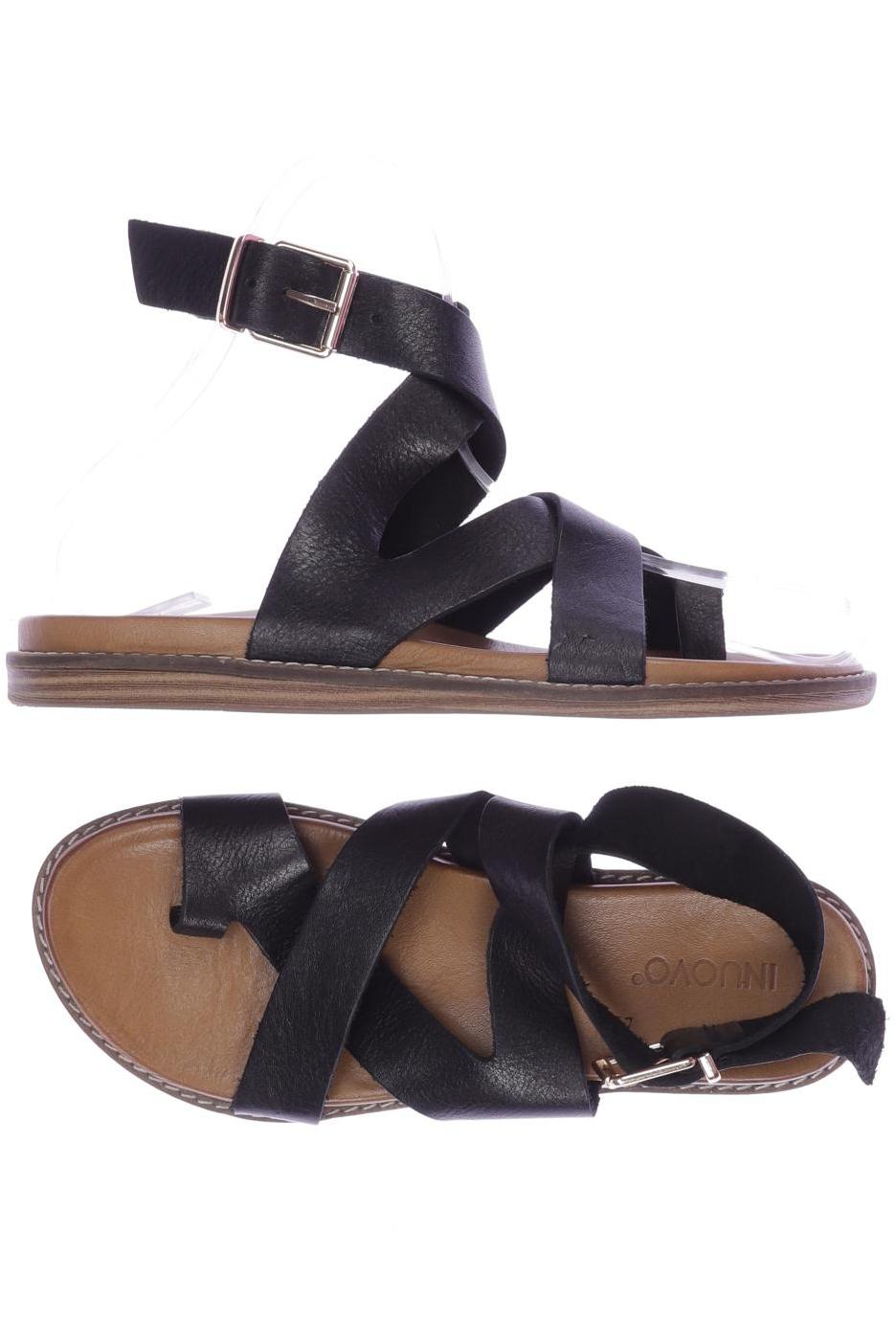 

Inuovo Damen Sandale, schwarz, Gr. 39