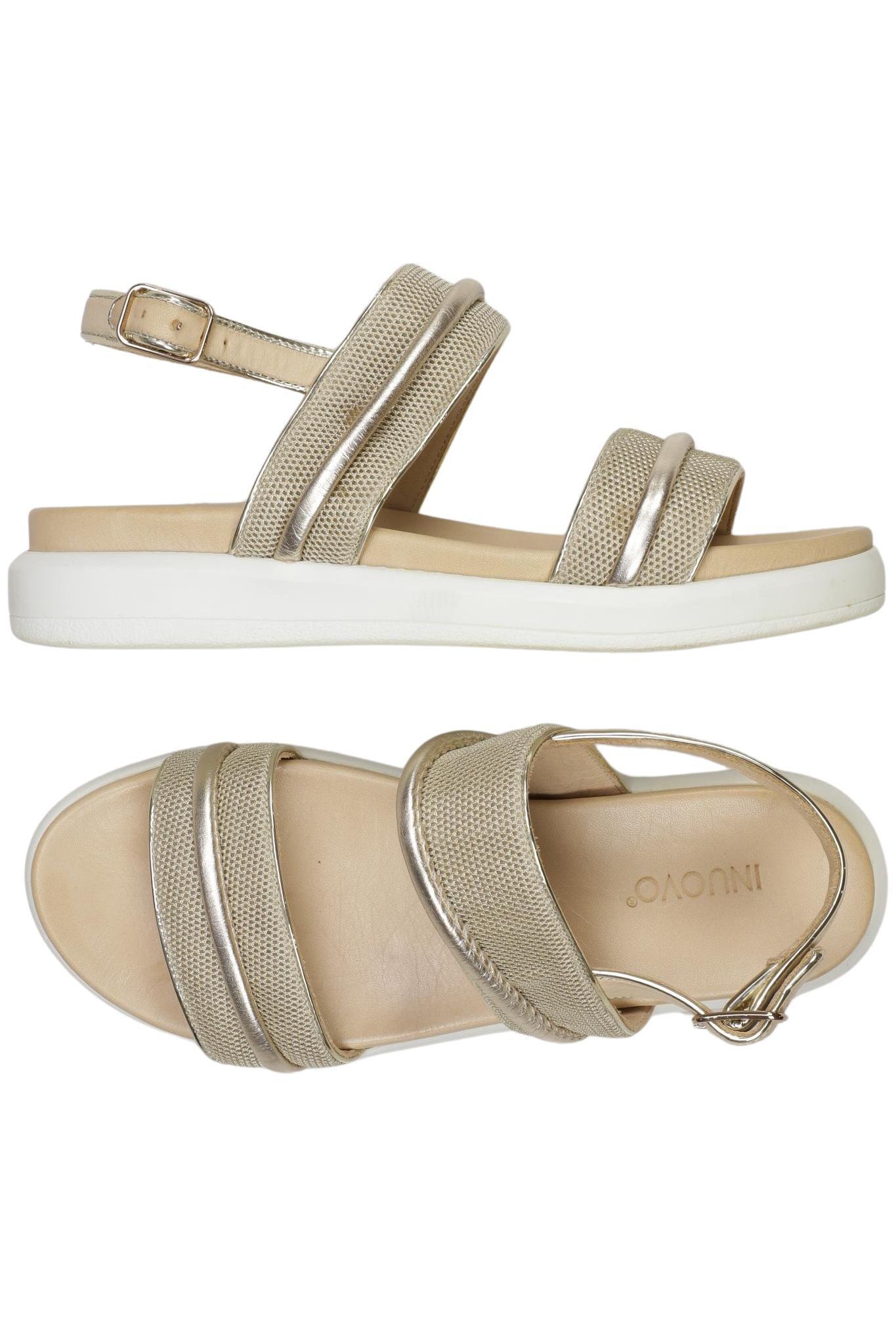 

Inuovo Damen Sandale, gold, Gr. 40