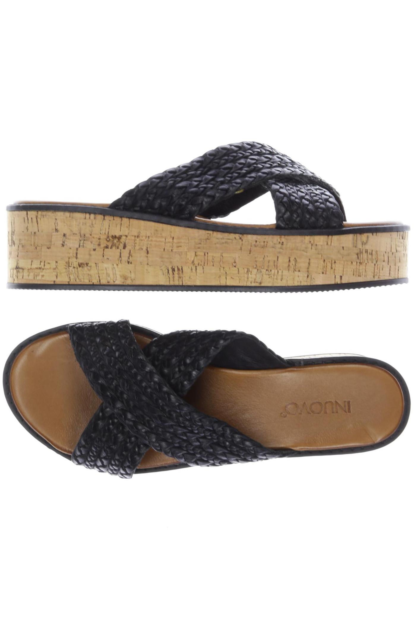 

Inuovo Damen Sandale, schwarz, Gr. 39