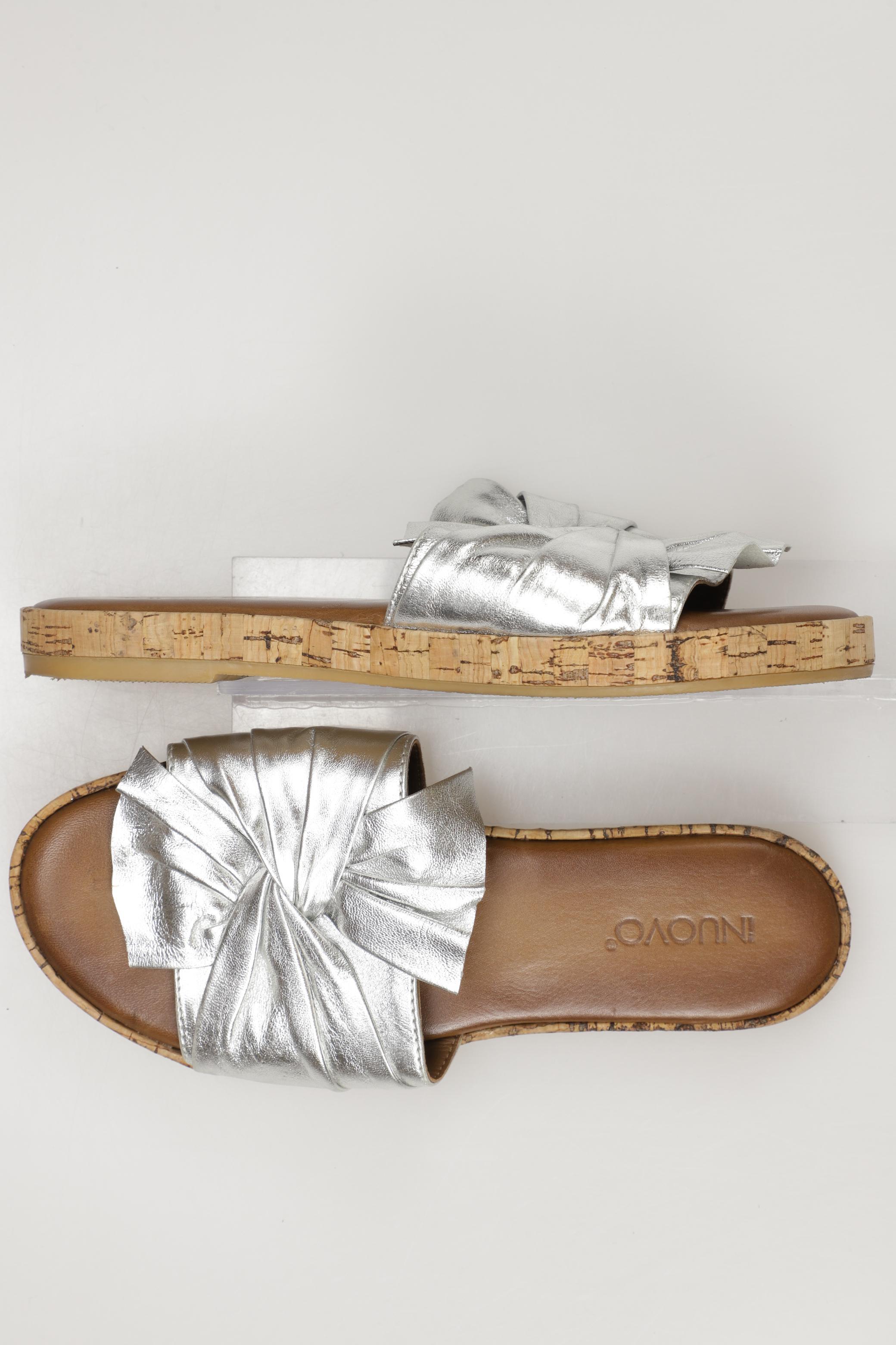 

Inuovo Damen Sandale, silber, Gr. 38