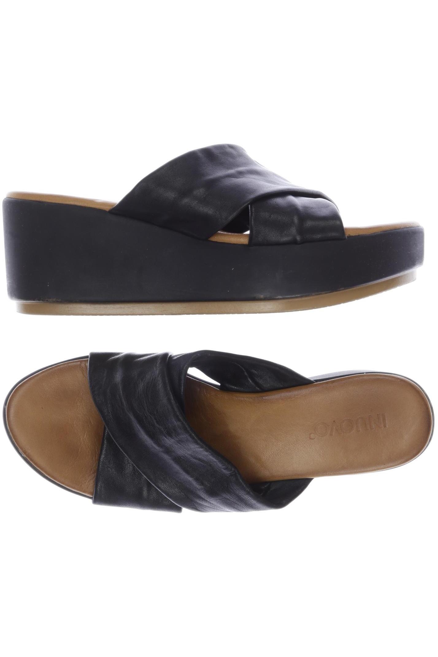 

Inuovo Damen Sandale, schwarz, Gr. 38
