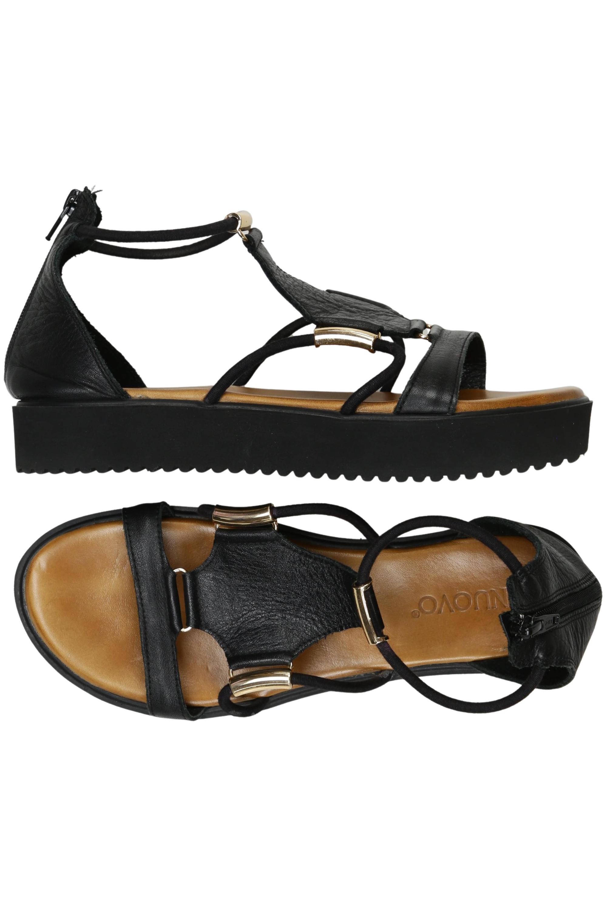 

Inuovo Damen Sandale, schwarz, Gr. 39