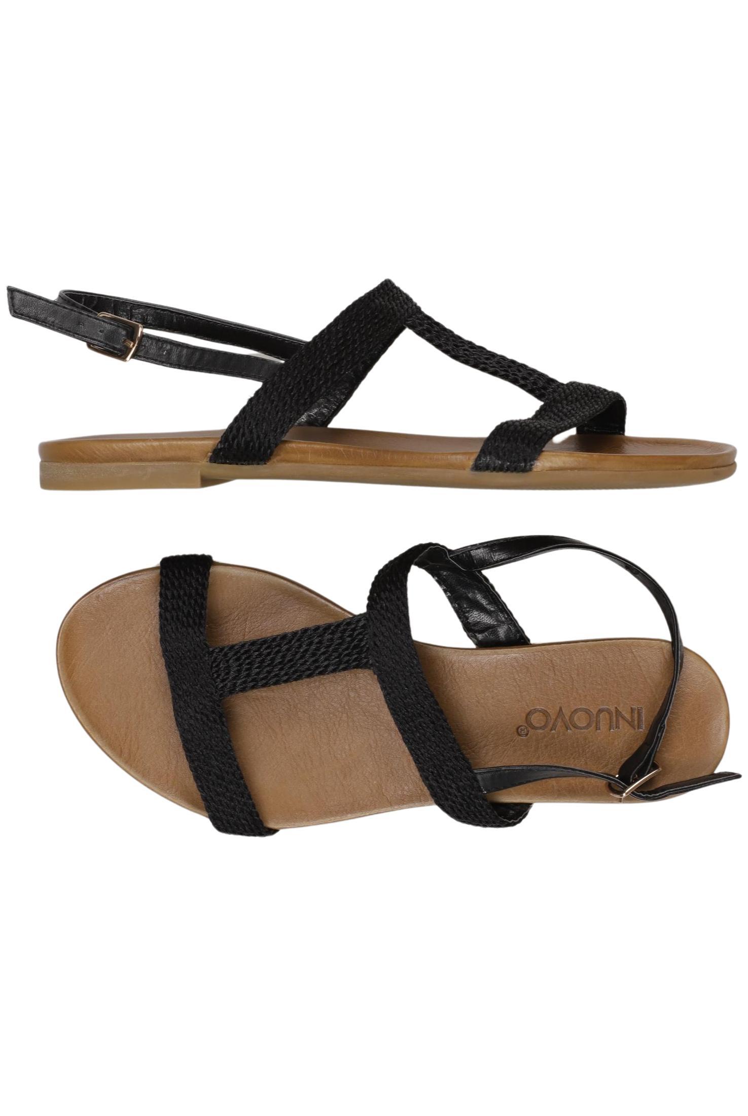 

Inuovo Damen Sandale, schwarz, Gr. 37