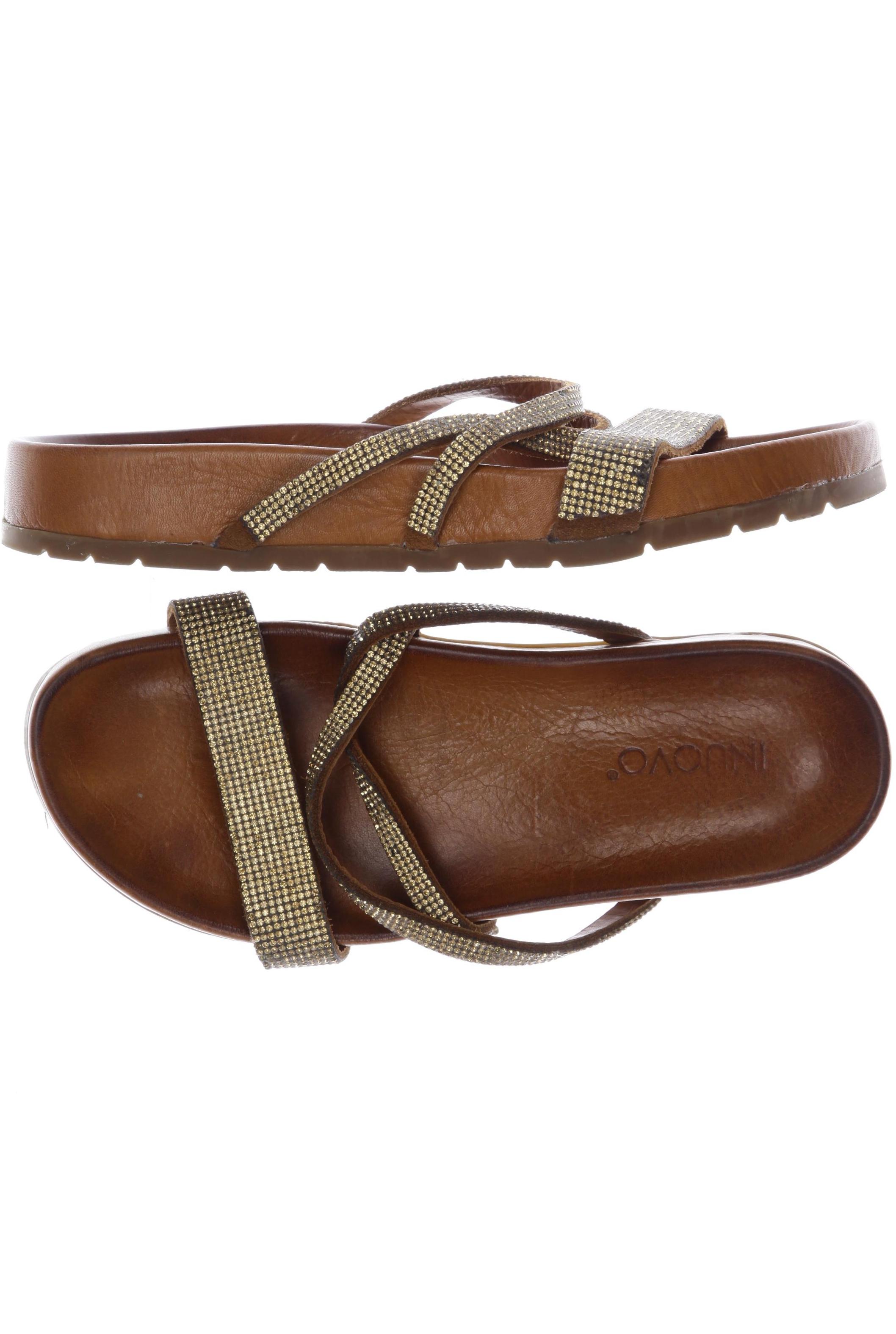 Thumbnail - Inuovo Damen Sandale, gold, Gr. 37