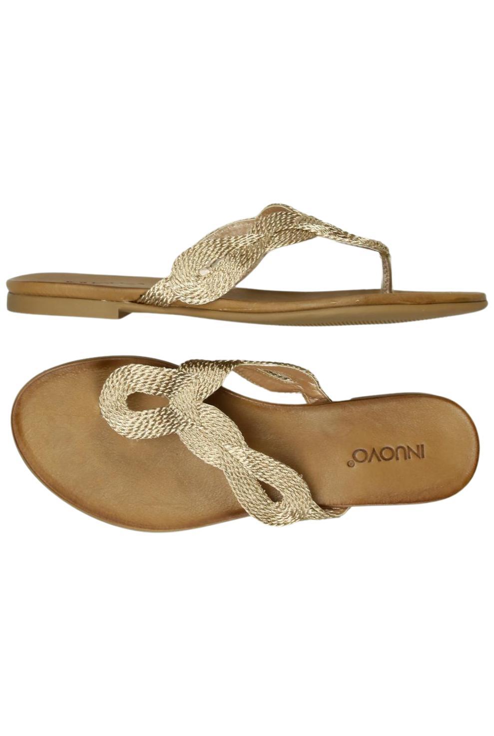 

Inuovo Damen Sandale, gold, Gr. 41