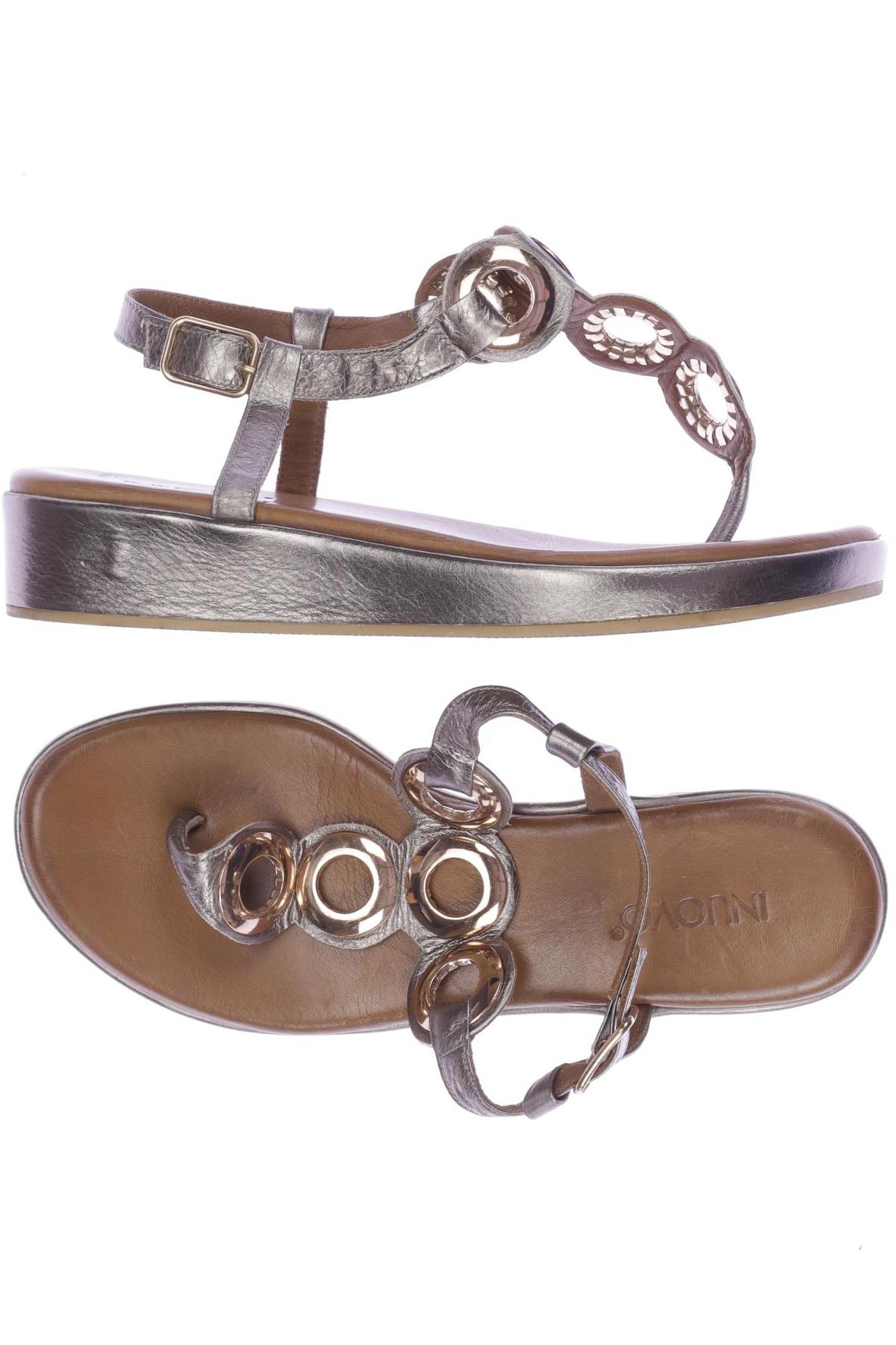

Inuovo Damen Sandale, gold, Gr. 38