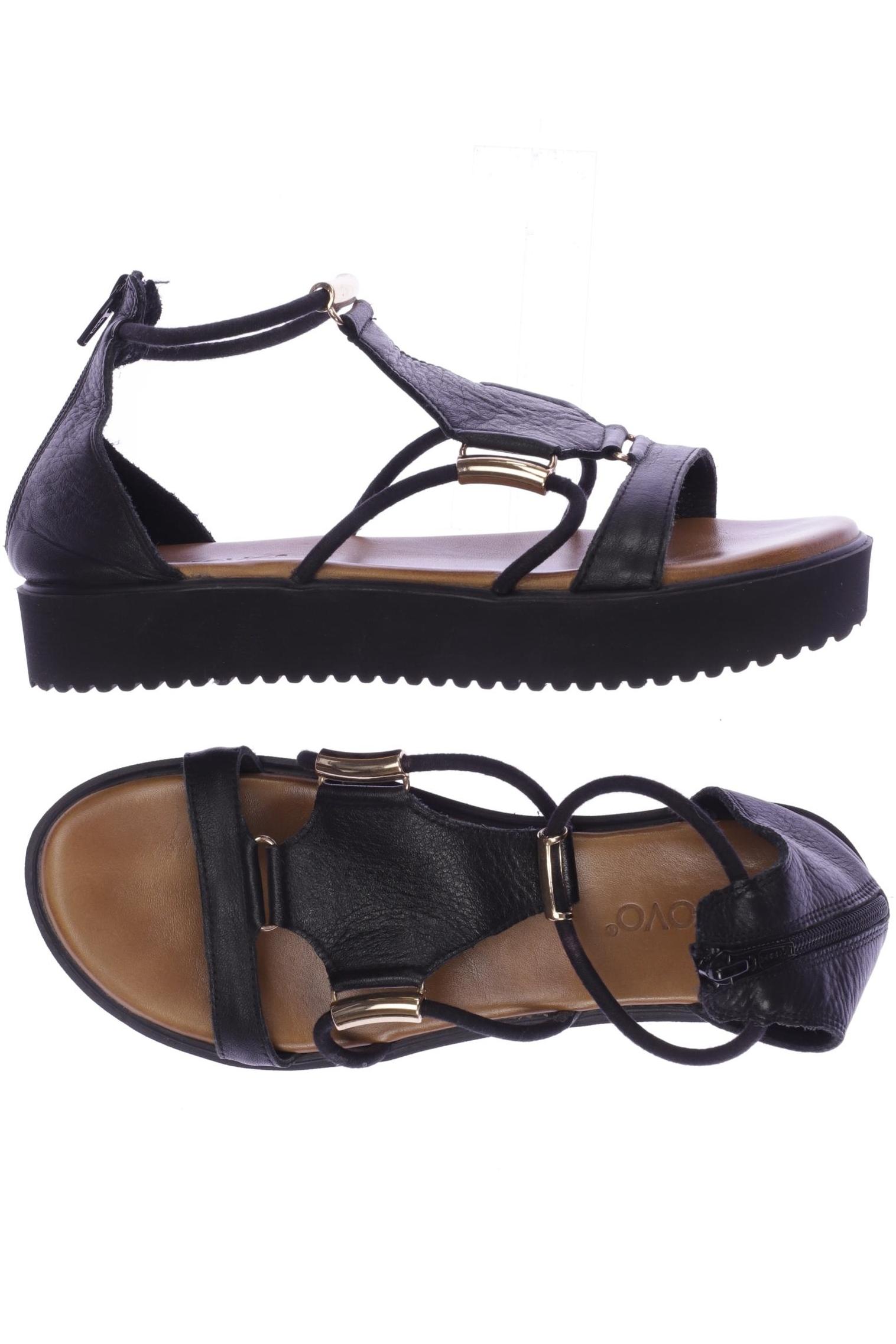 

Inuovo Damen Sandale, schwarz, Gr. 39