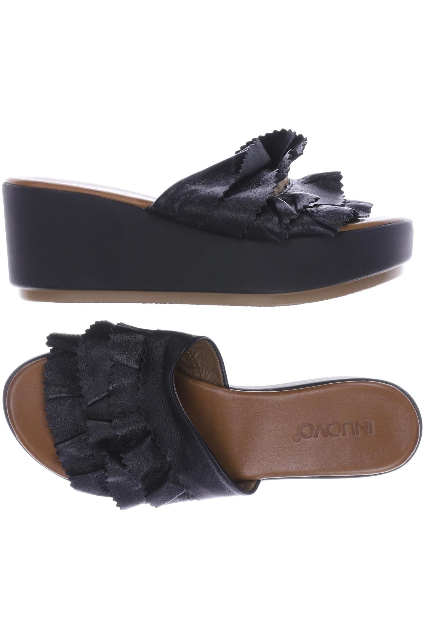 

INUOVO Damen Sandale, schwarz