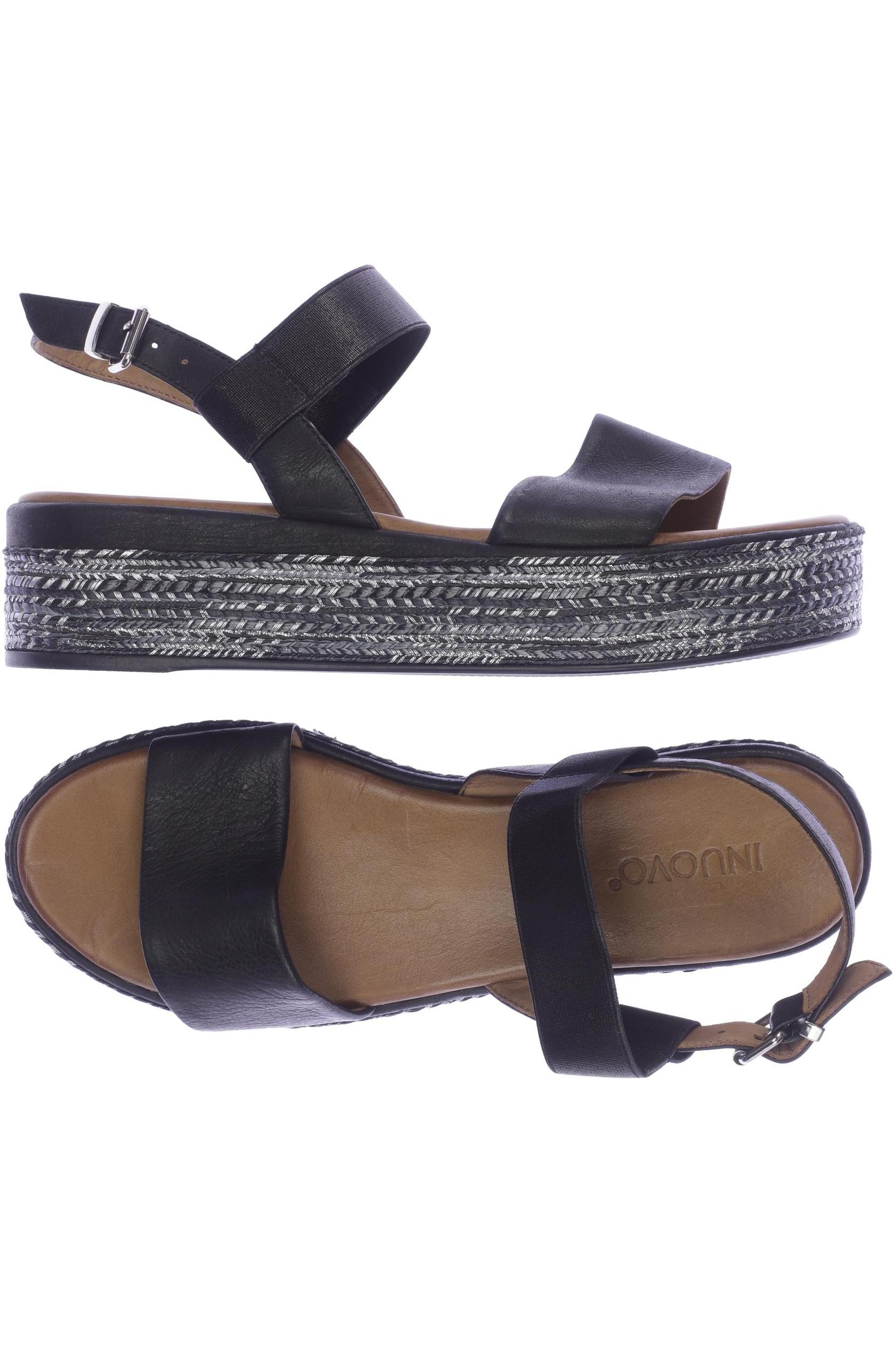 

INUOVO Damen Sandale, schwarz