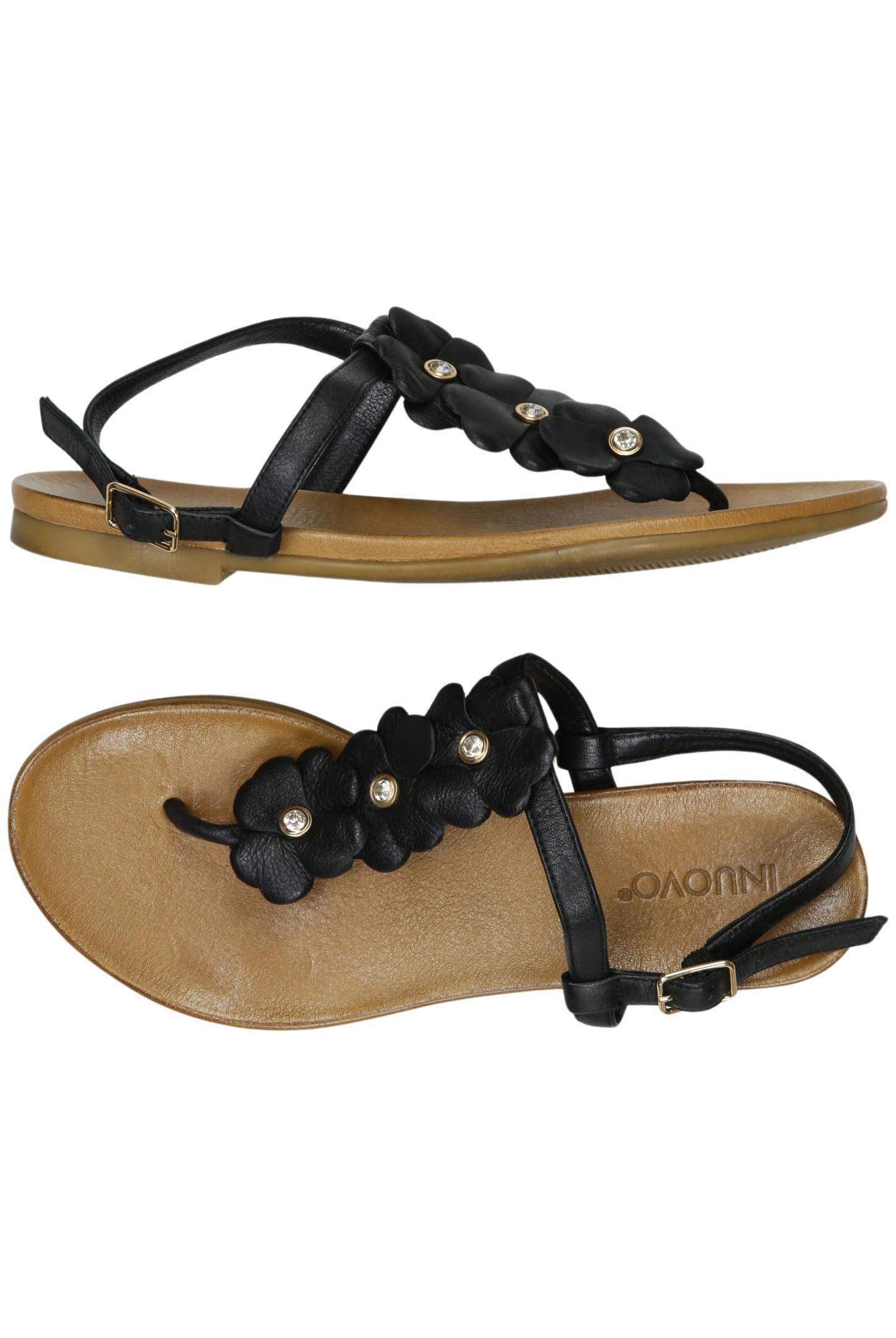 

Inuovo Damen Sandale, schwarz, Gr. 37