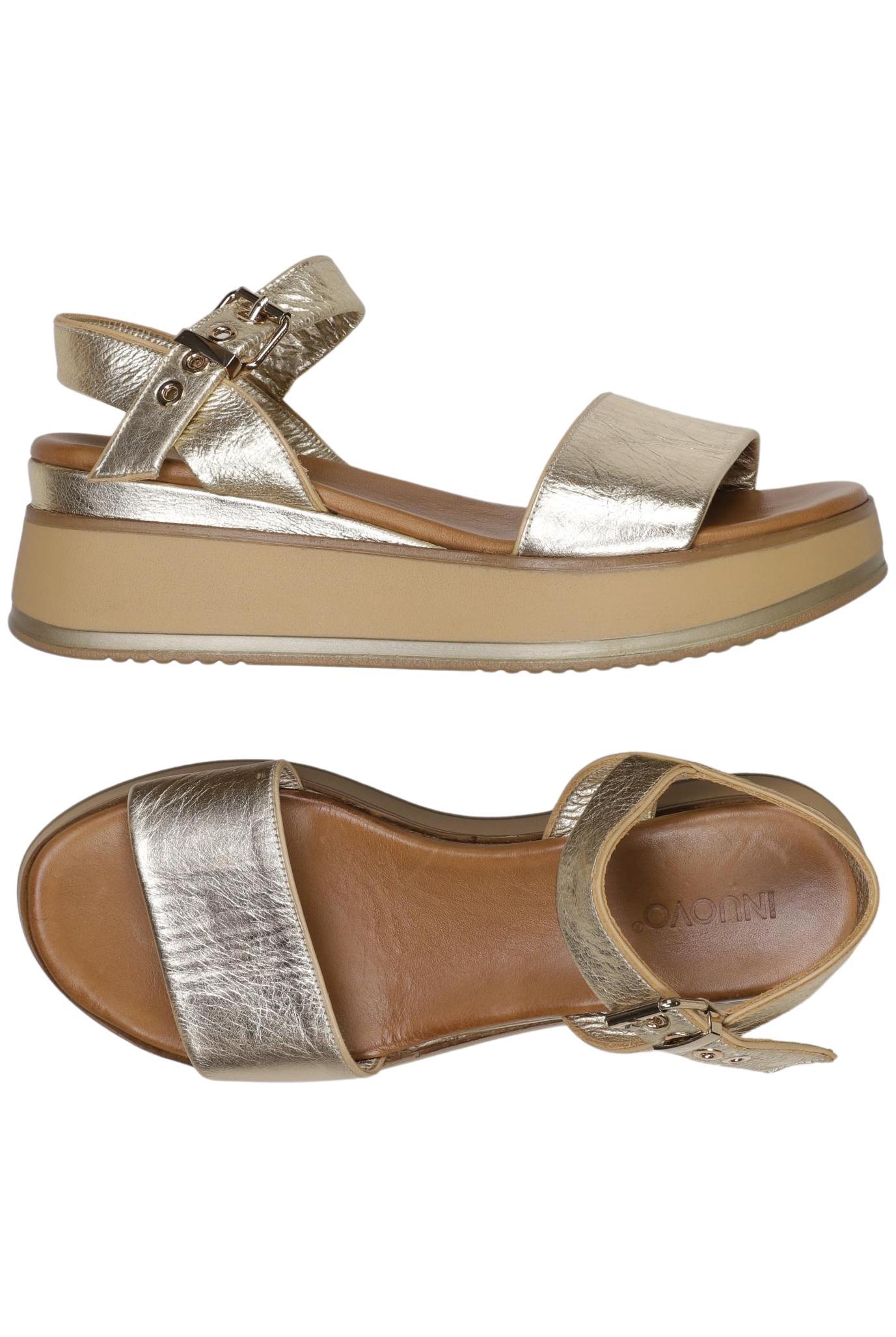 

Inuovo Damen Sandale, gold, Gr. 40