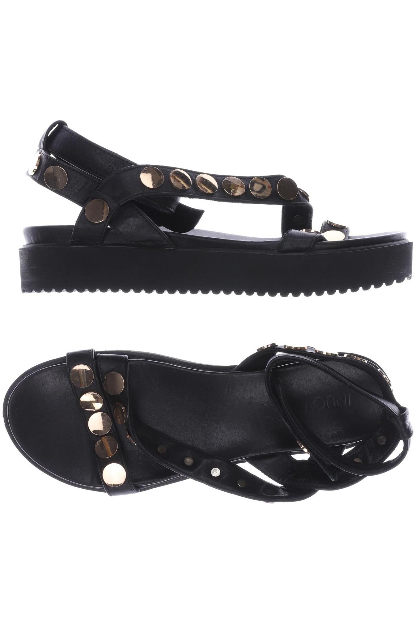

INUOVO Damen Sandale, schwarz