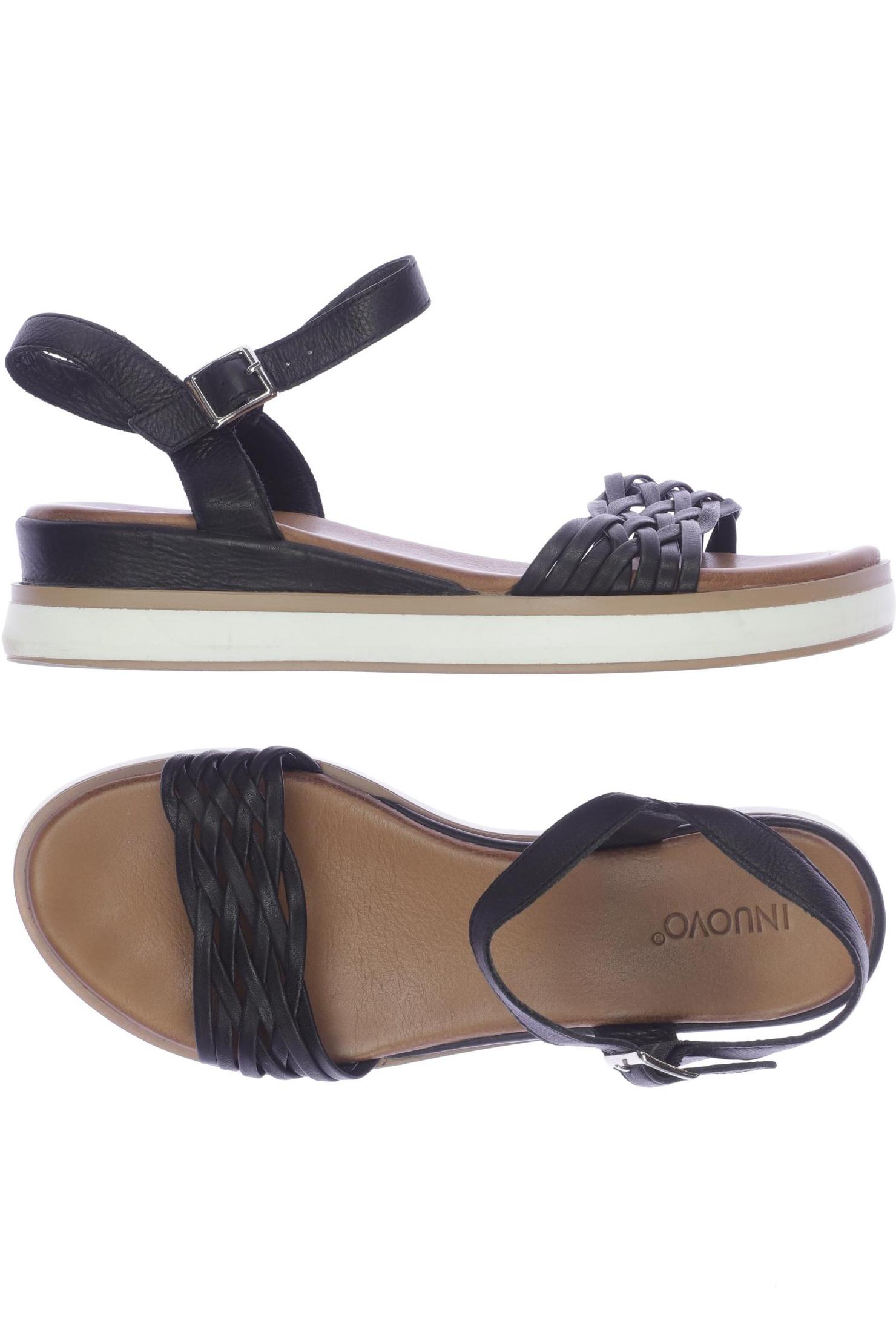 

Inuovo Damen Sandale, schwarz, Gr. 39