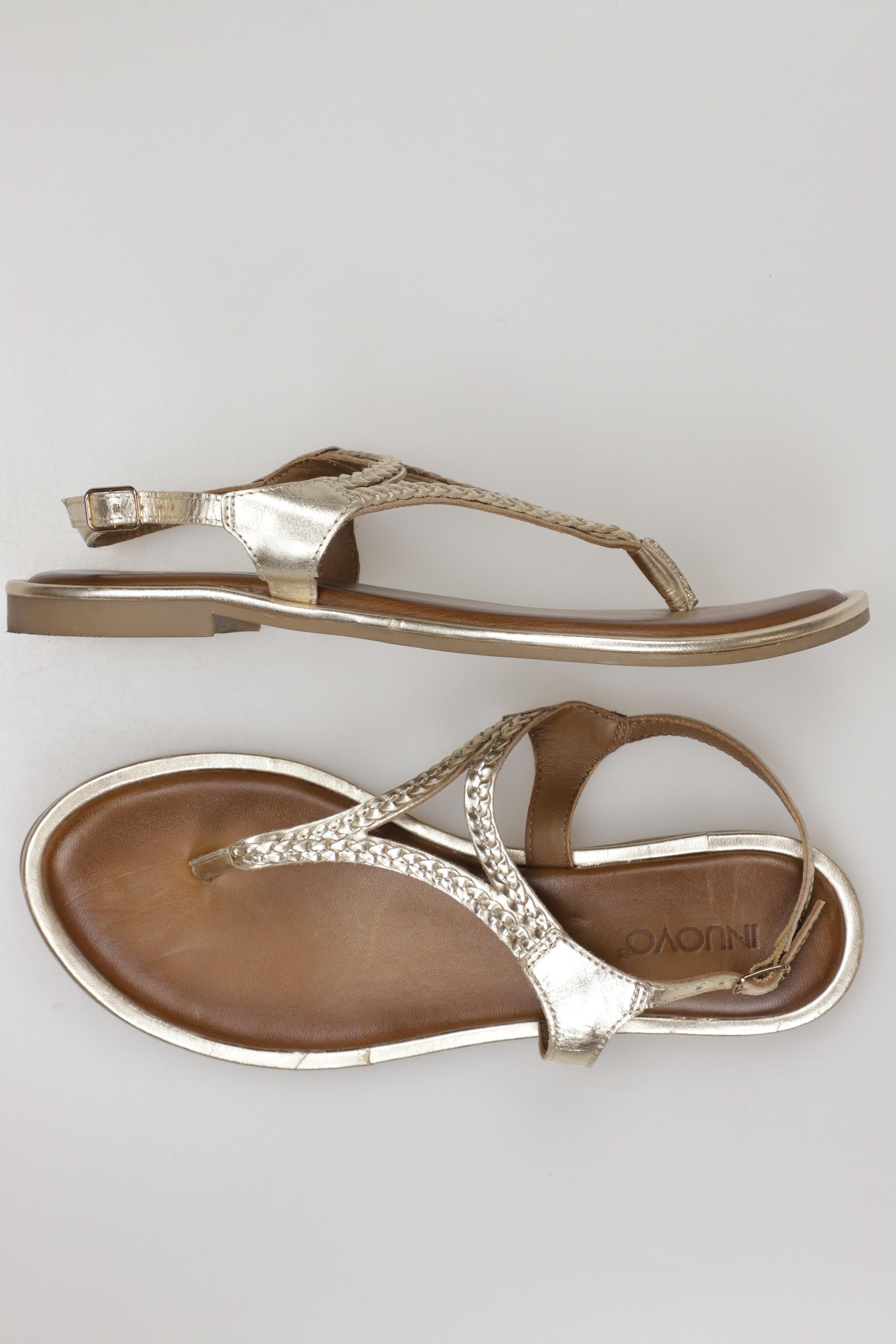 

Inuovo Damen Sandale, gold, Gr. 40