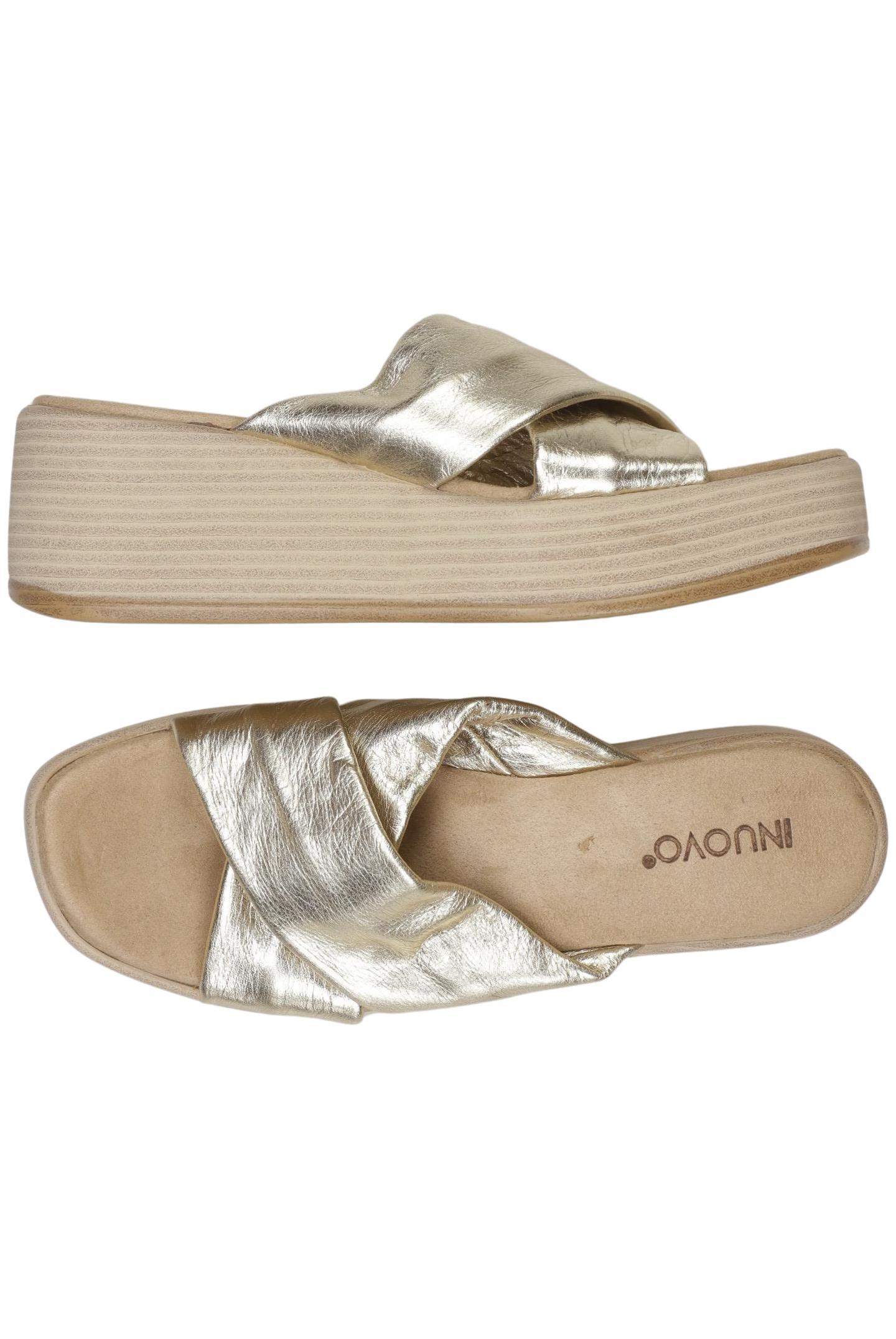 

Inuovo Damen Sandale, gold, Gr. 39