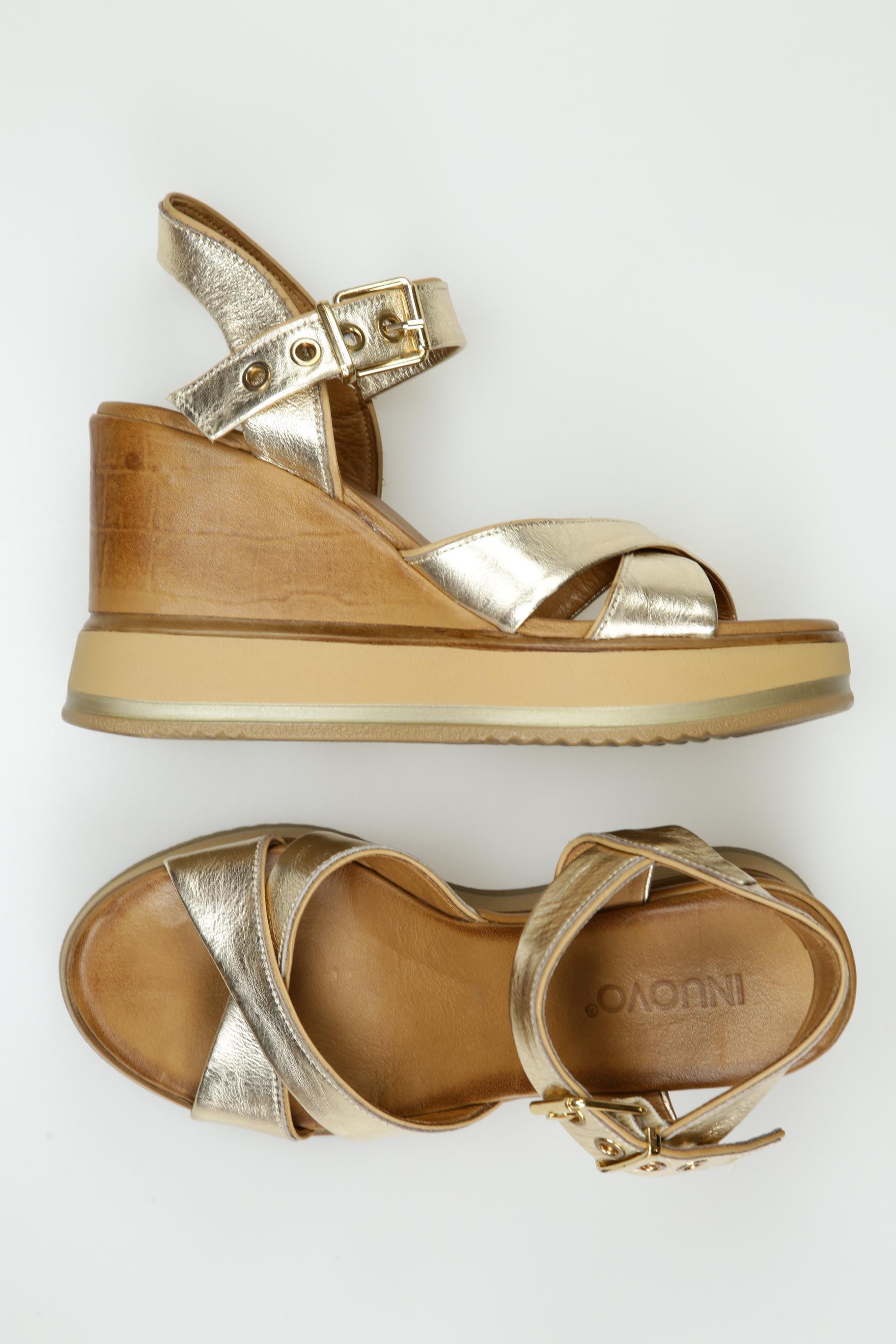 

Inuovo Damen Sandale, gold, Gr. 36