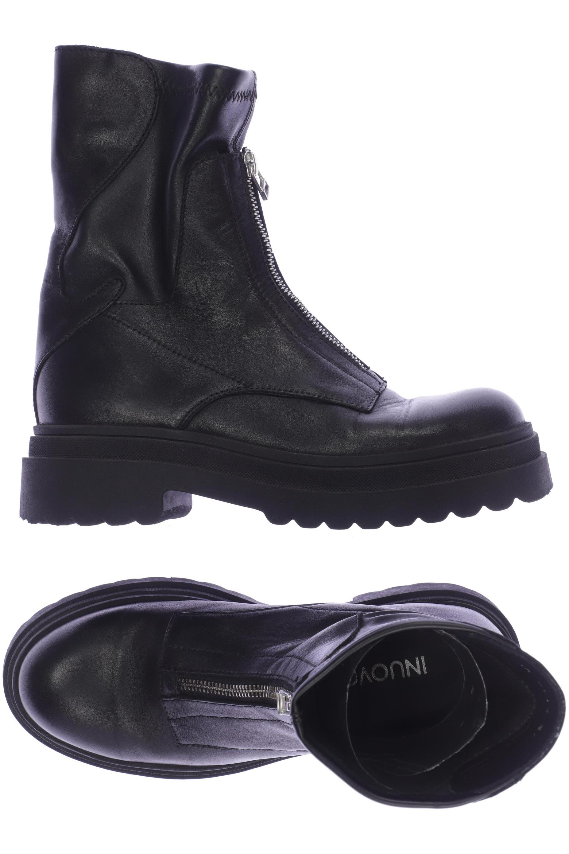 

INUOVO Damen Stiefelette, schwarz