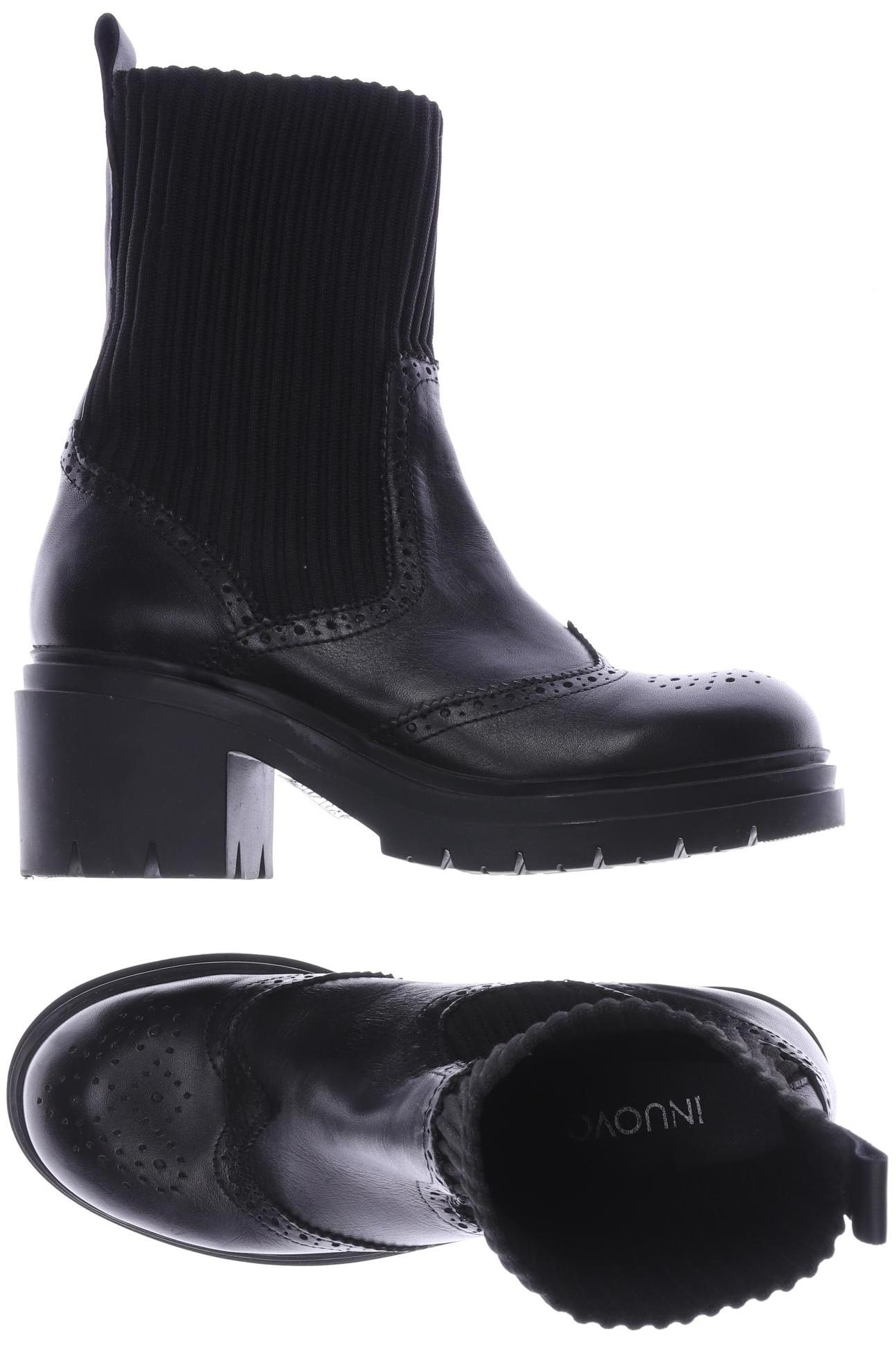 

INUOVO Damen Stiefelette, schwarz