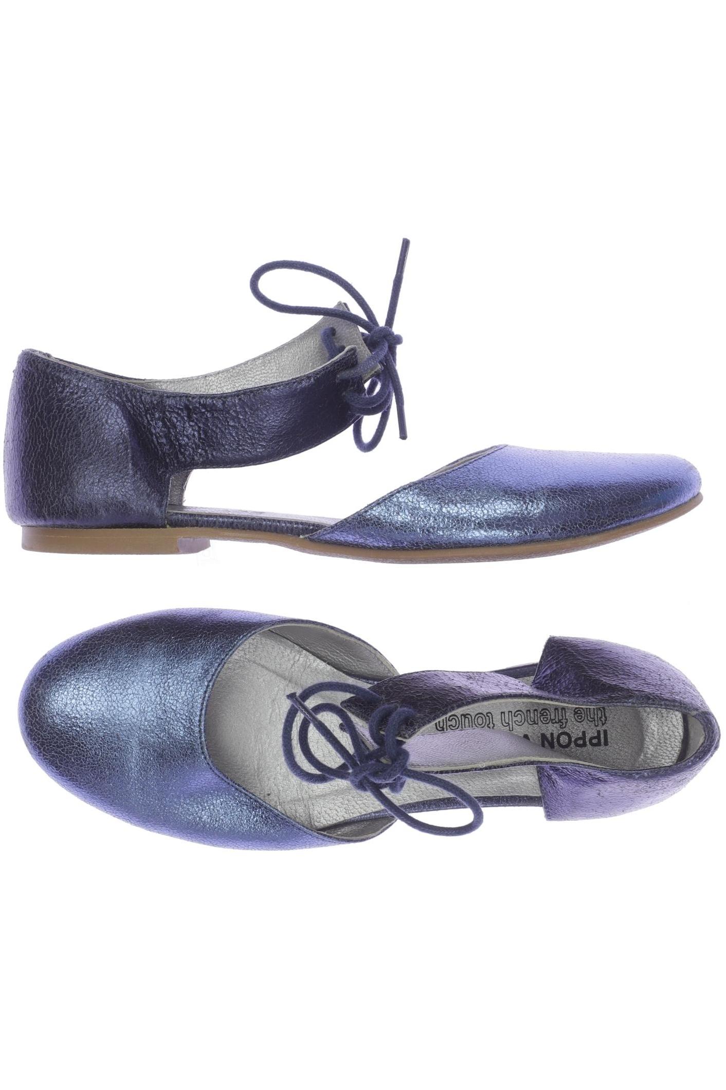 

Ippon Vintage Damen Ballerinas, blau, Gr. 35
