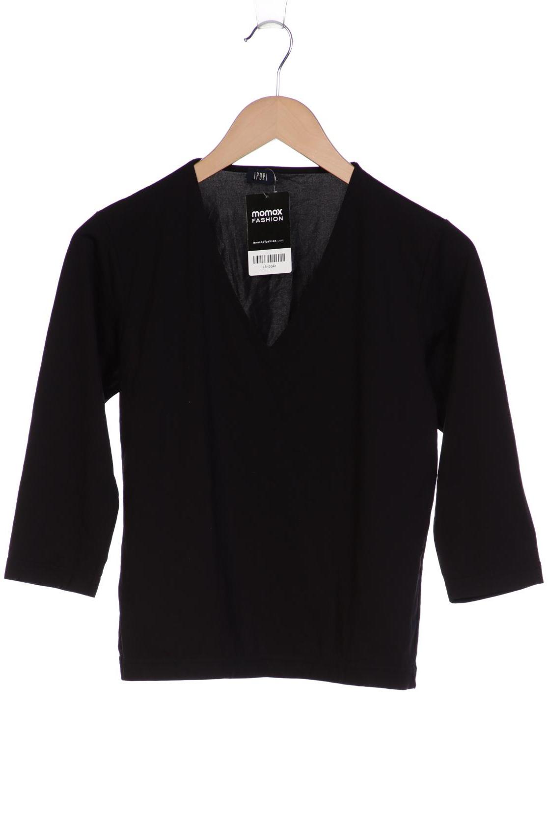 

Ipuri Damen Langarmshirt, schwarz, Gr. 42