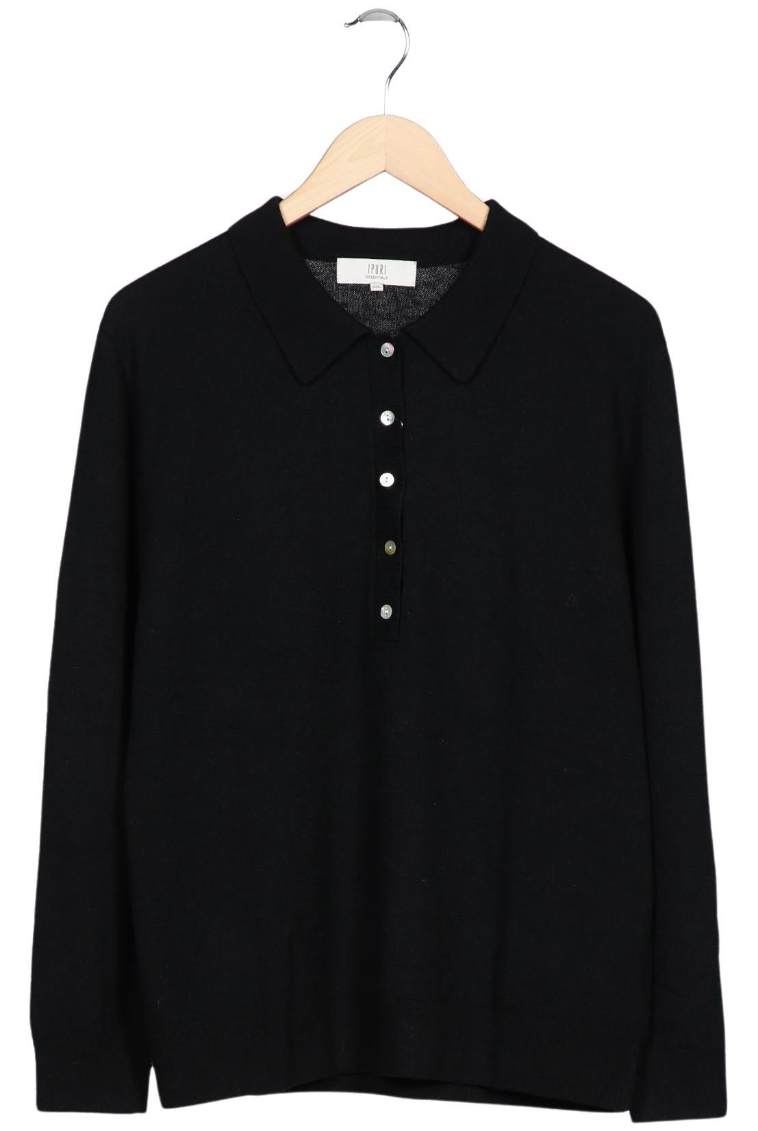 

Ipuri Damen Pullover, schwarz, Gr. 46