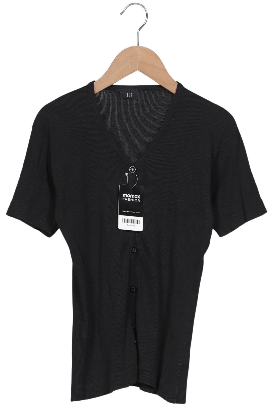 

Ipuri Damen Strickjacke, schwarz, Gr. 38