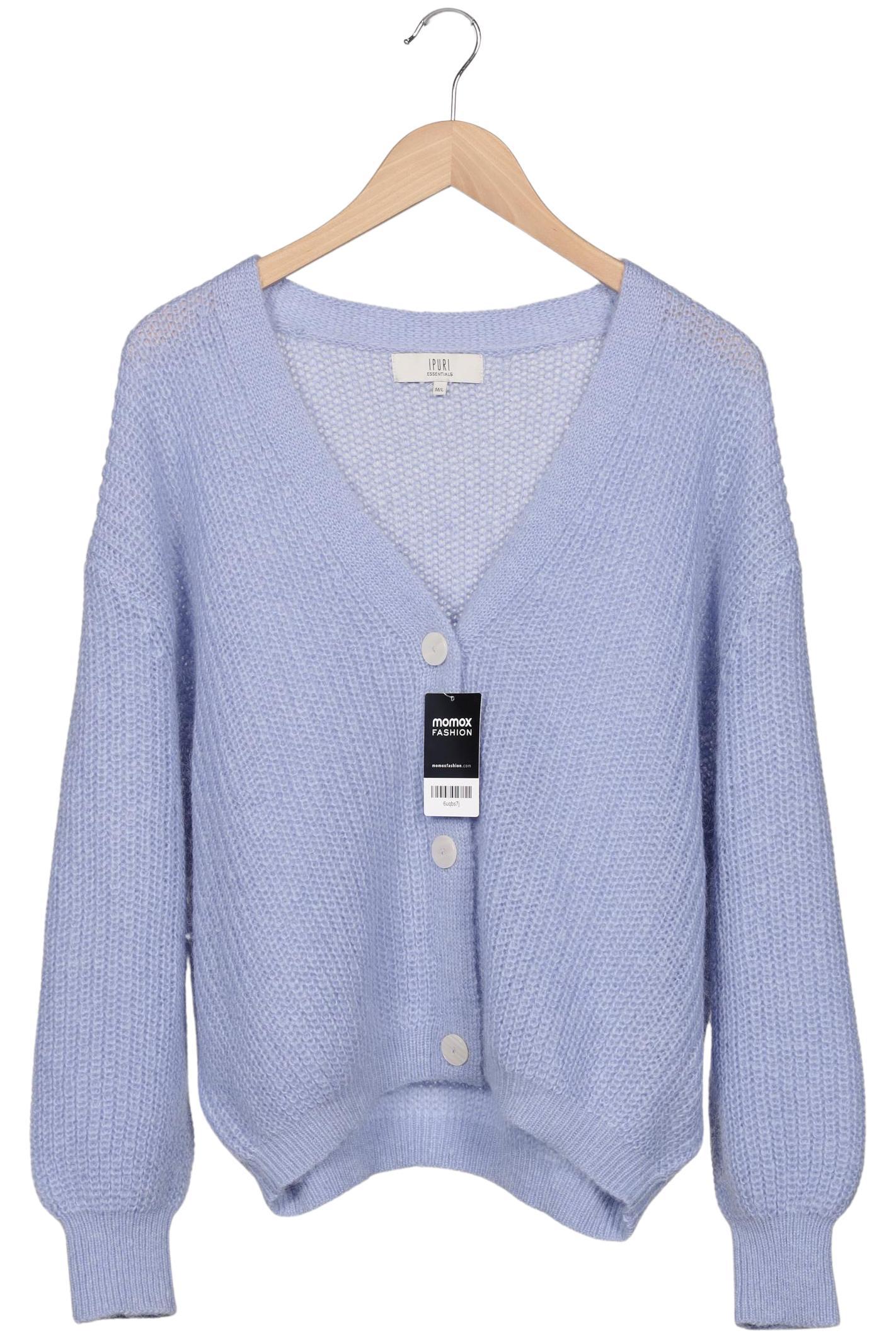 

Ipuri Damen Strickjacke, blau, Gr. 38