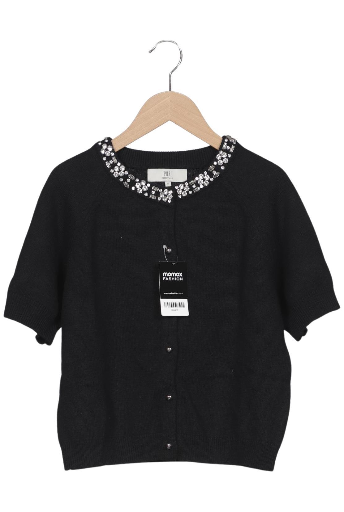 

Ipuri Damen Strickjacke, schwarz, Gr. 36