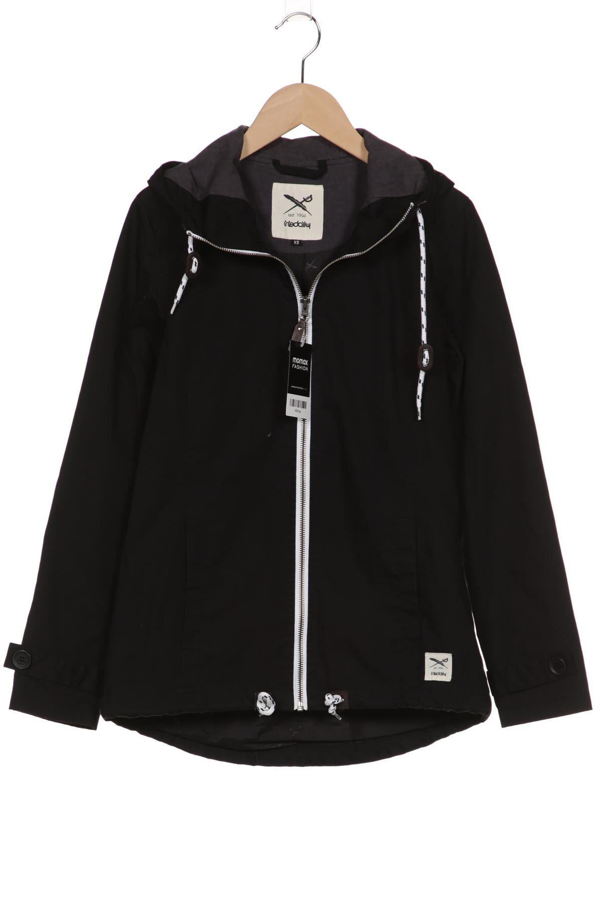 

iriedaily Damen Jacke, schwarz