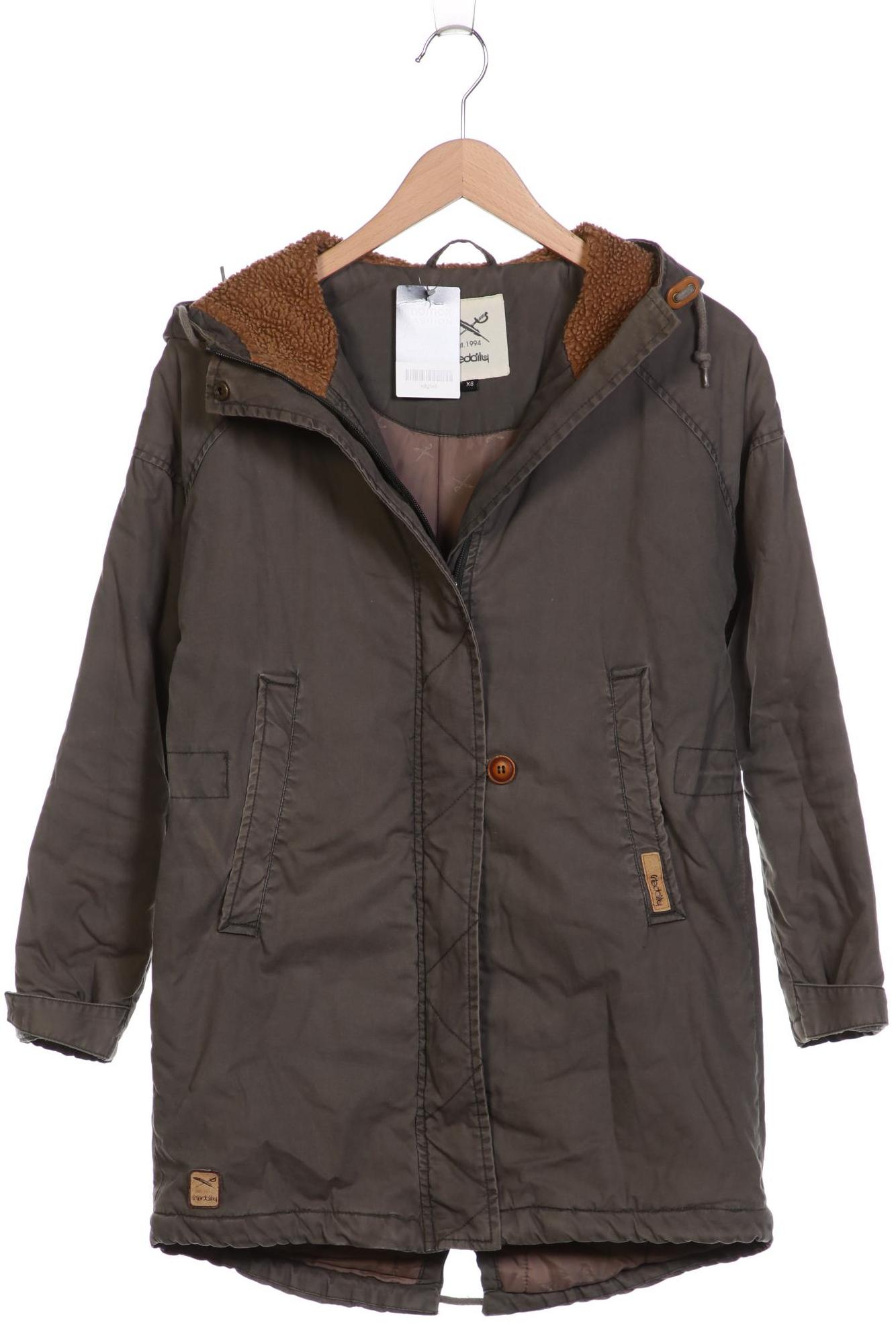 

iriedaily Damen Jacke, grün, Gr. 34