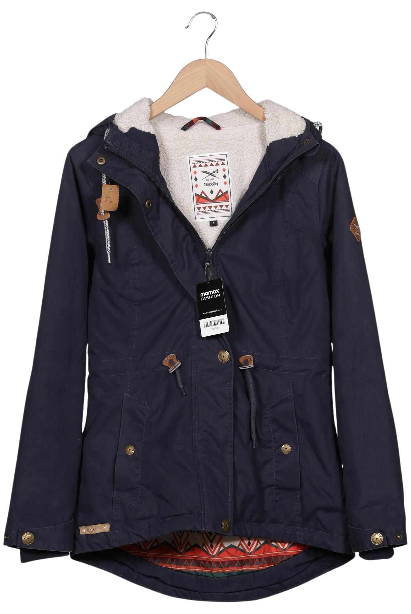 

iriedaily Damen Jacke, marineblau, Gr. 36