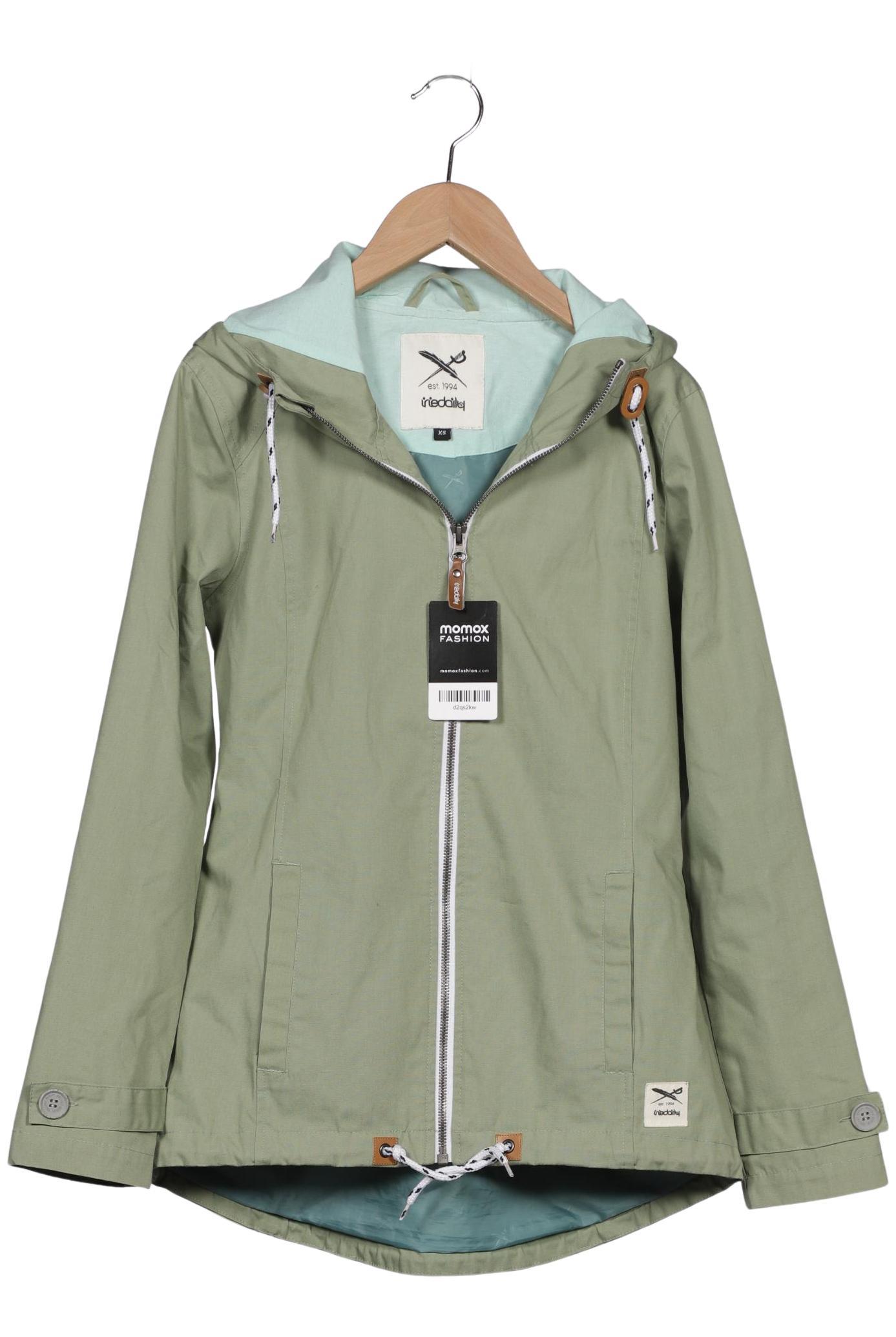 

iriedaily Damen Jacke, grün, Gr. 34