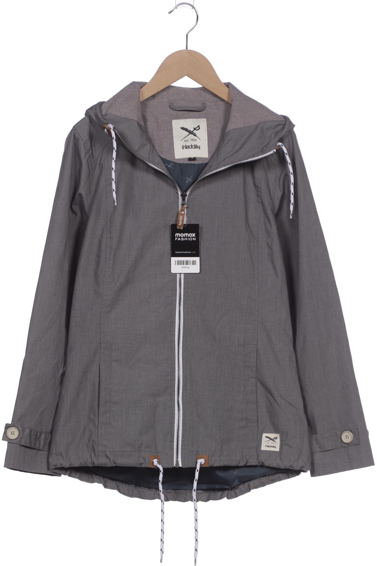 

iriedaily Damen Jacke, grau, Gr. 36