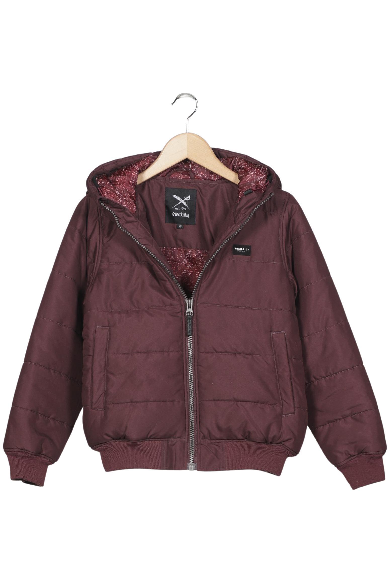 

iriedaily Damen Jacke, bordeaux, Gr. 34