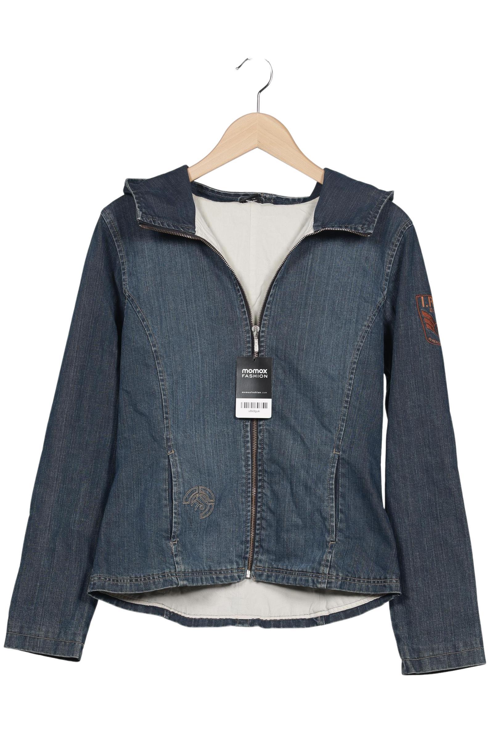 

iriedaily Damen Jacke, blau, Gr. 38