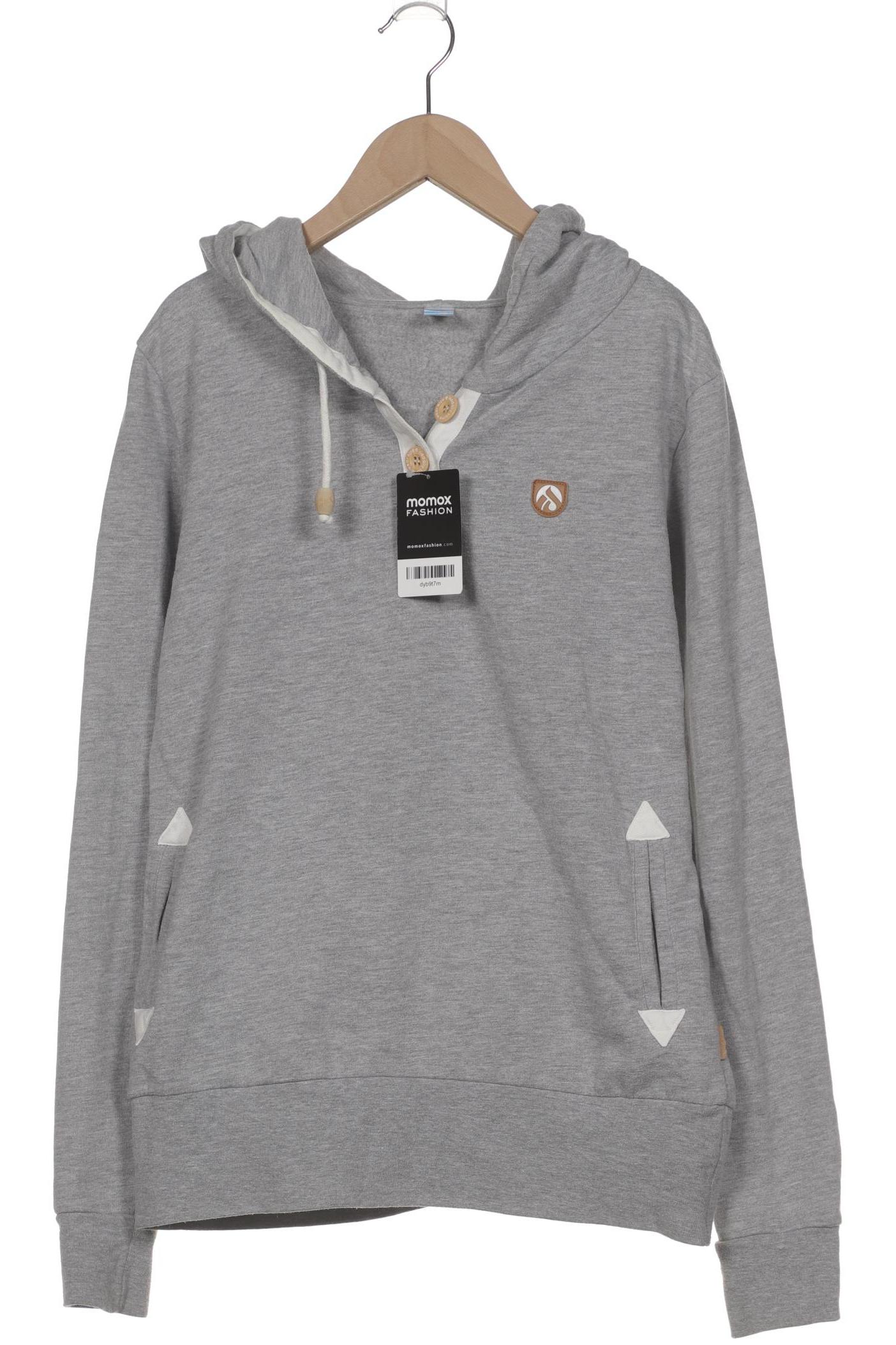 

iriedaily Damen Kapuzenpullover, grau, Gr. 42