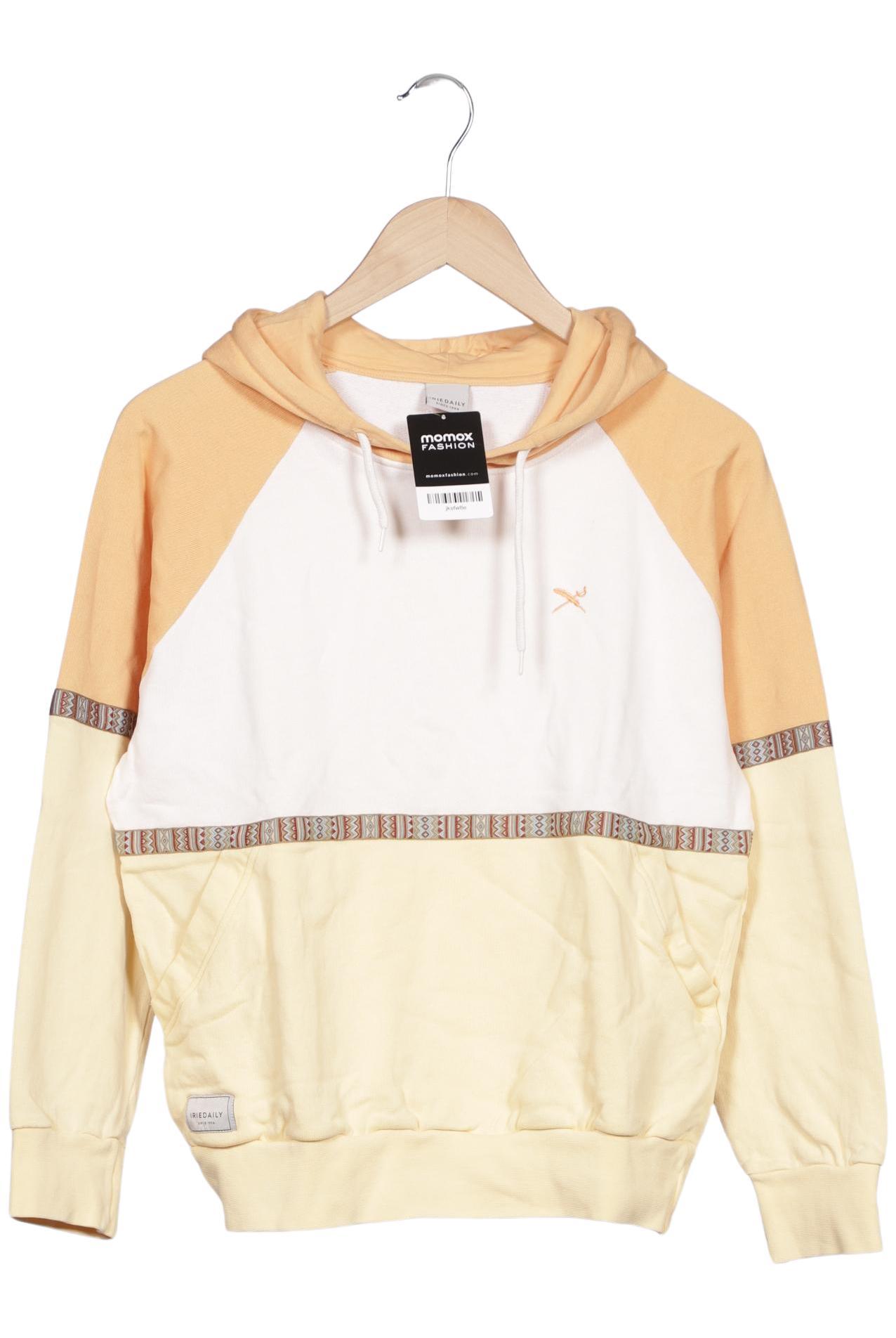 

iriedaily Damen Kapuzenpullover, gelb, Gr. 36