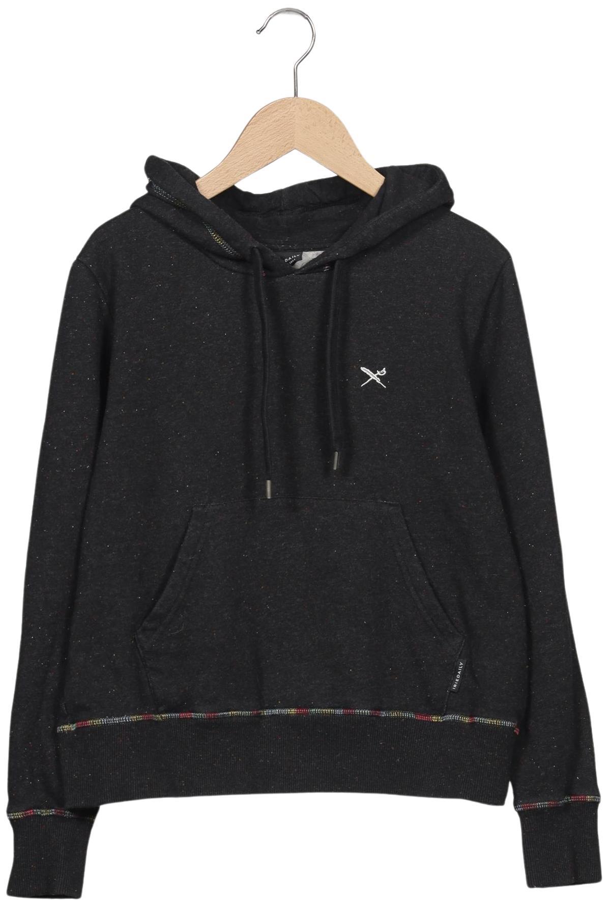 

iriedaily Damen Kapuzenpullover, grau, Gr. 36