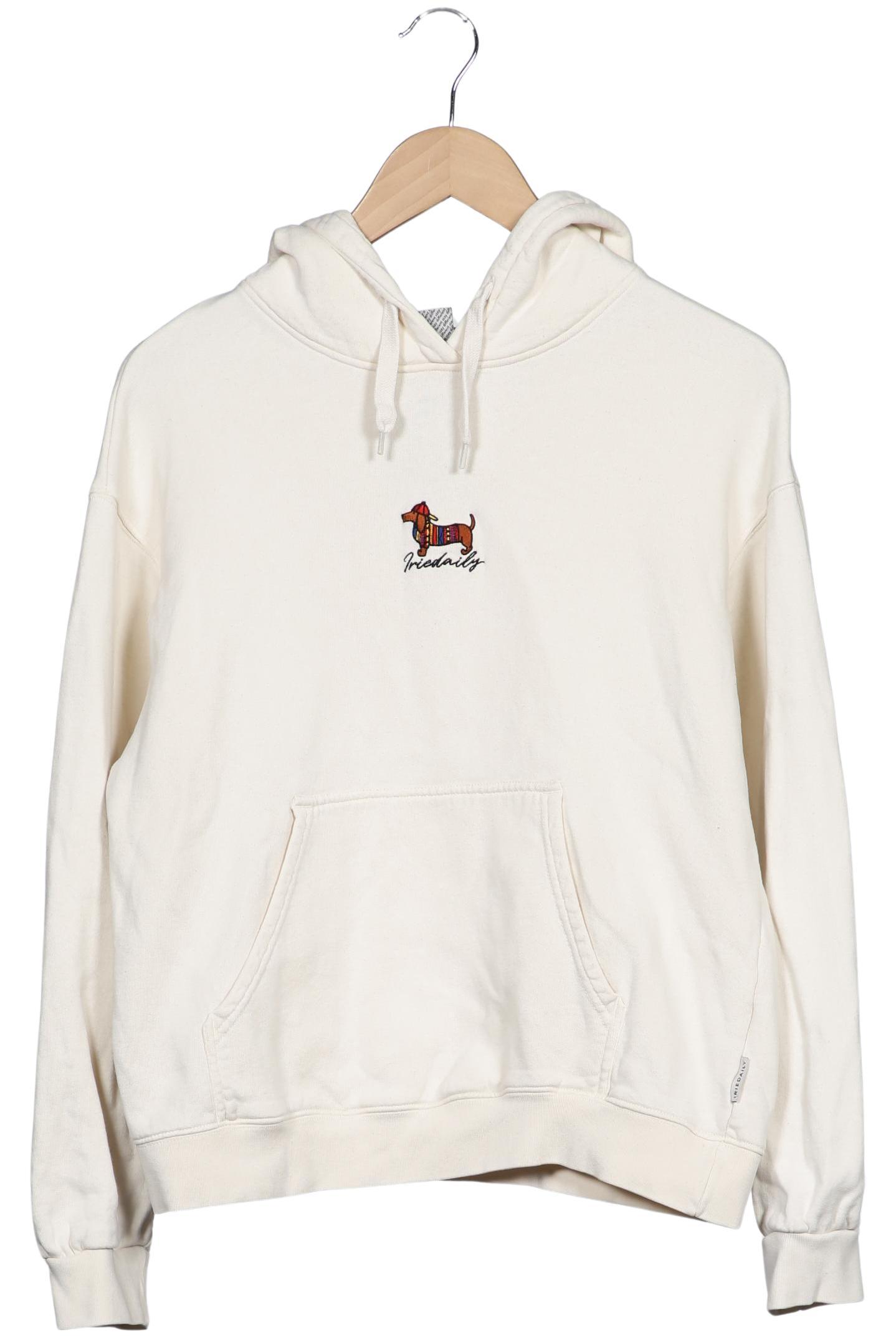 

iriedaily Damen Kapuzenpullover, cremeweiß, Gr. 36