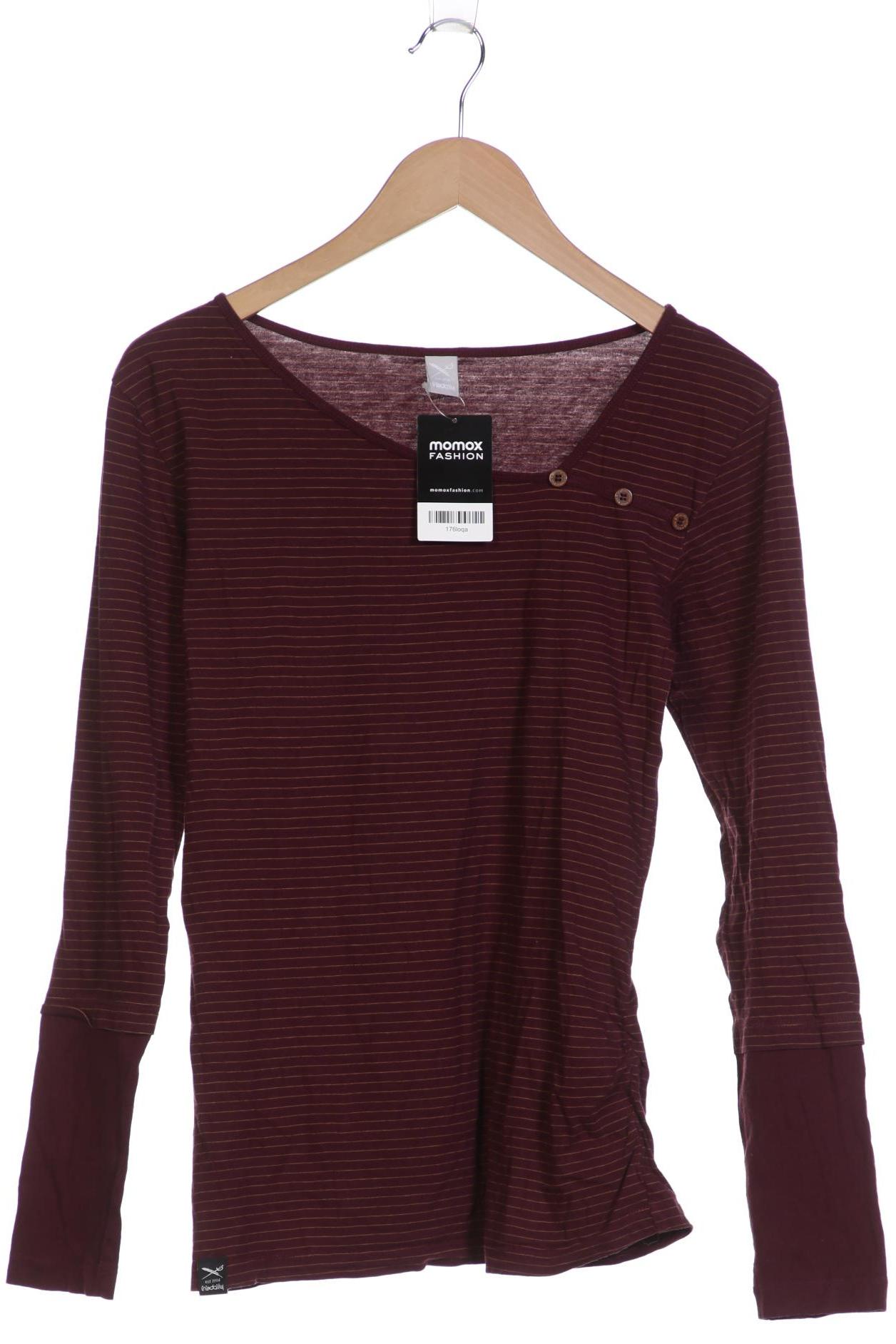

iriedaily Damen Langarmshirt, bordeaux, Gr. 42